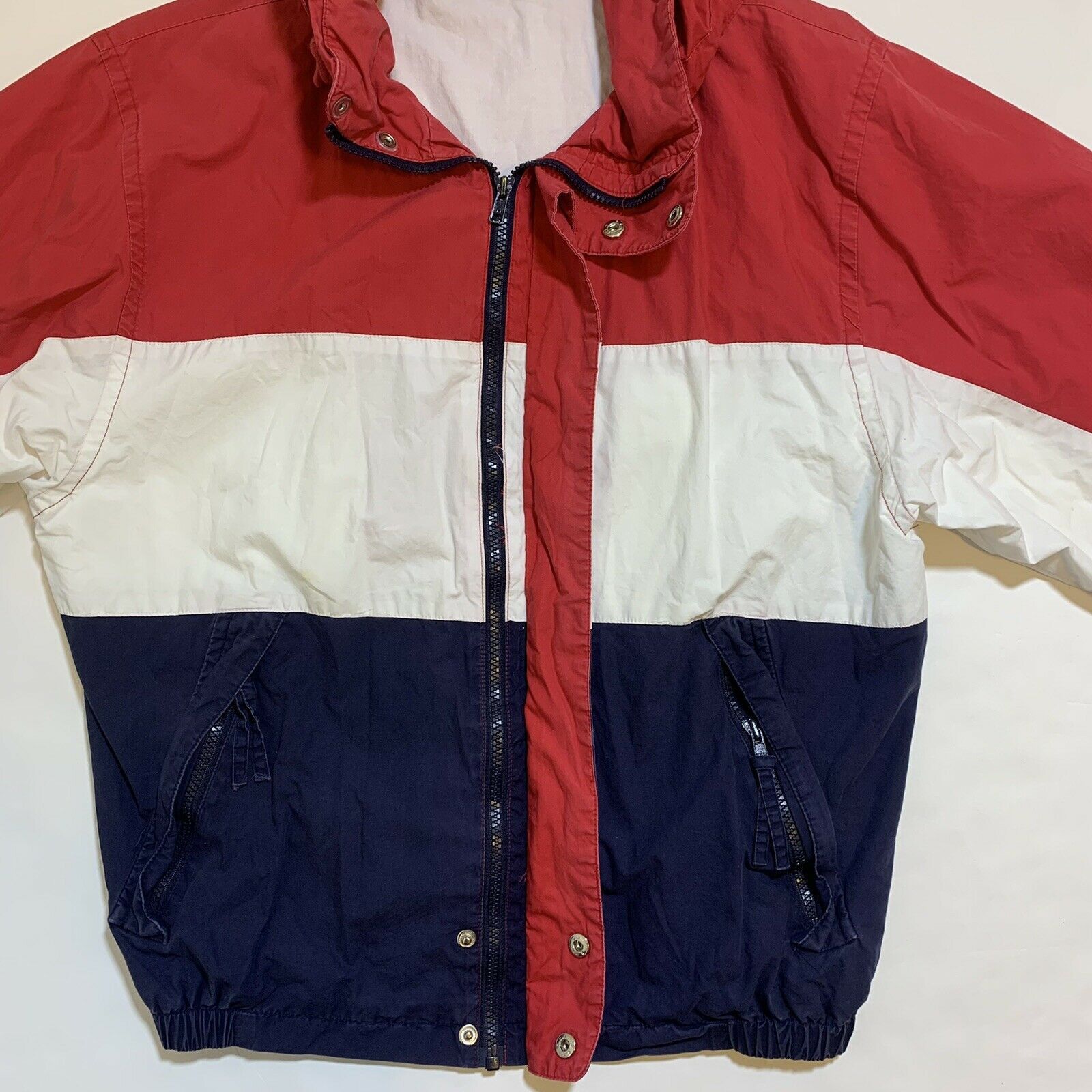 Other × Vintage Vintage 90s Sutter & Grant Hoodie Windbreaker Jacket S/M Size US S / EU 44-46 / 1 - 4 Thumbnail
