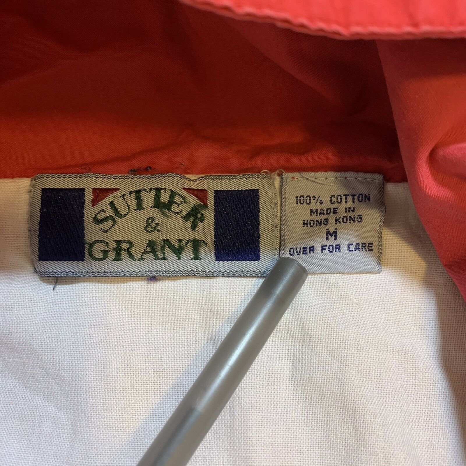 Other × Vintage Vintage 90s Sutter & Grant Hoodie Windbreaker Jacket S/M Size US S / EU 44-46 / 1 - 2 Thumbnail