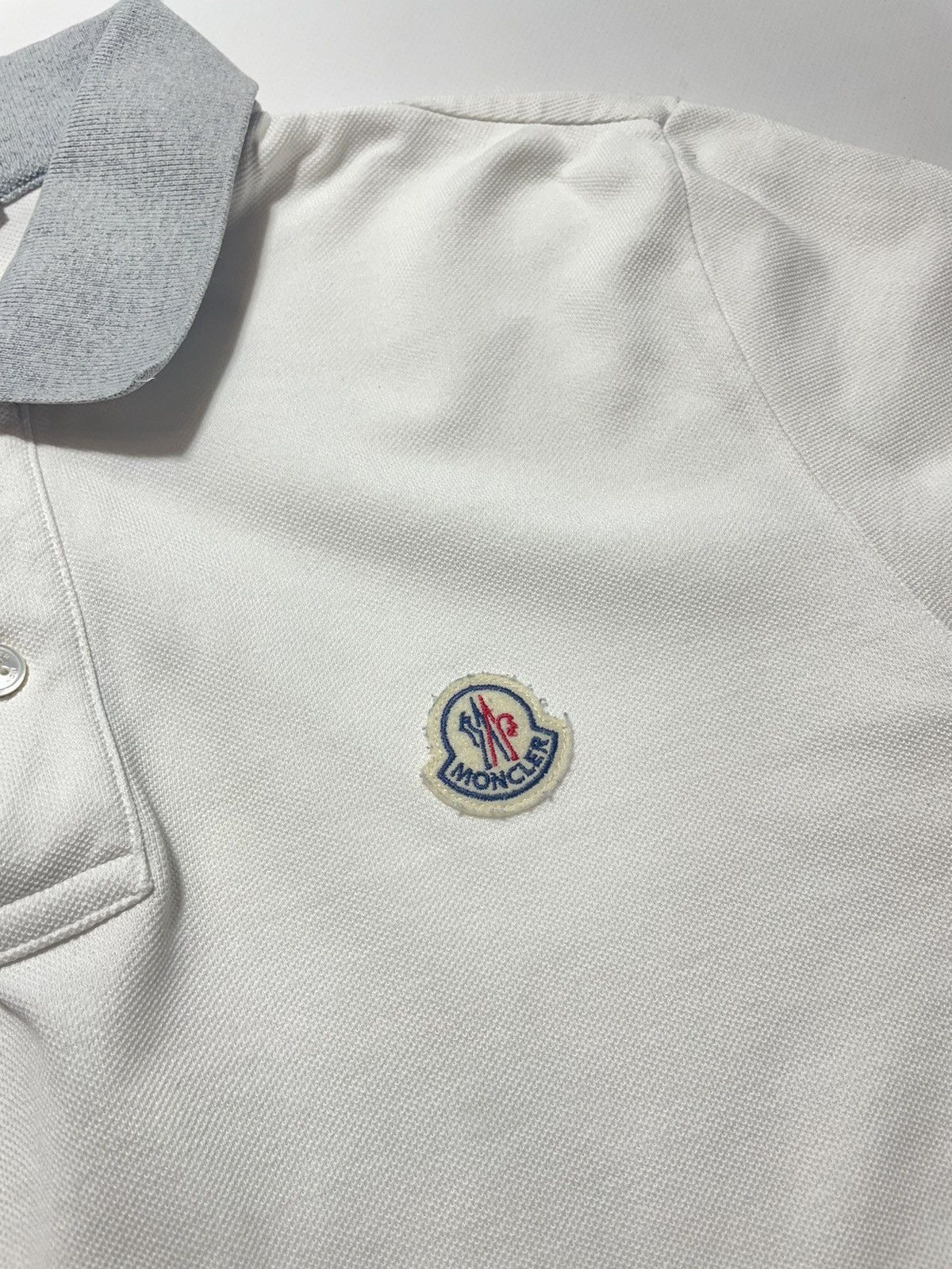Moncler Moncler Maglia Polo Manica Corta Big Logo Size US L / EU 52-54 / 3 - 3 Thumbnail