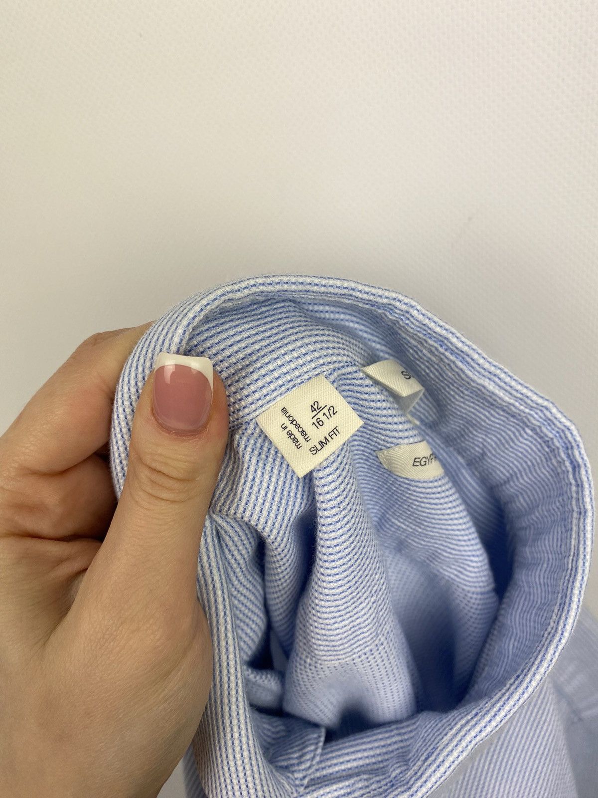 Suitsupply Suitsupply Egyptian Cotton men’s long sleeve button up shirt Size US L / EU 52-54 / 3 - 19 Thumbnail