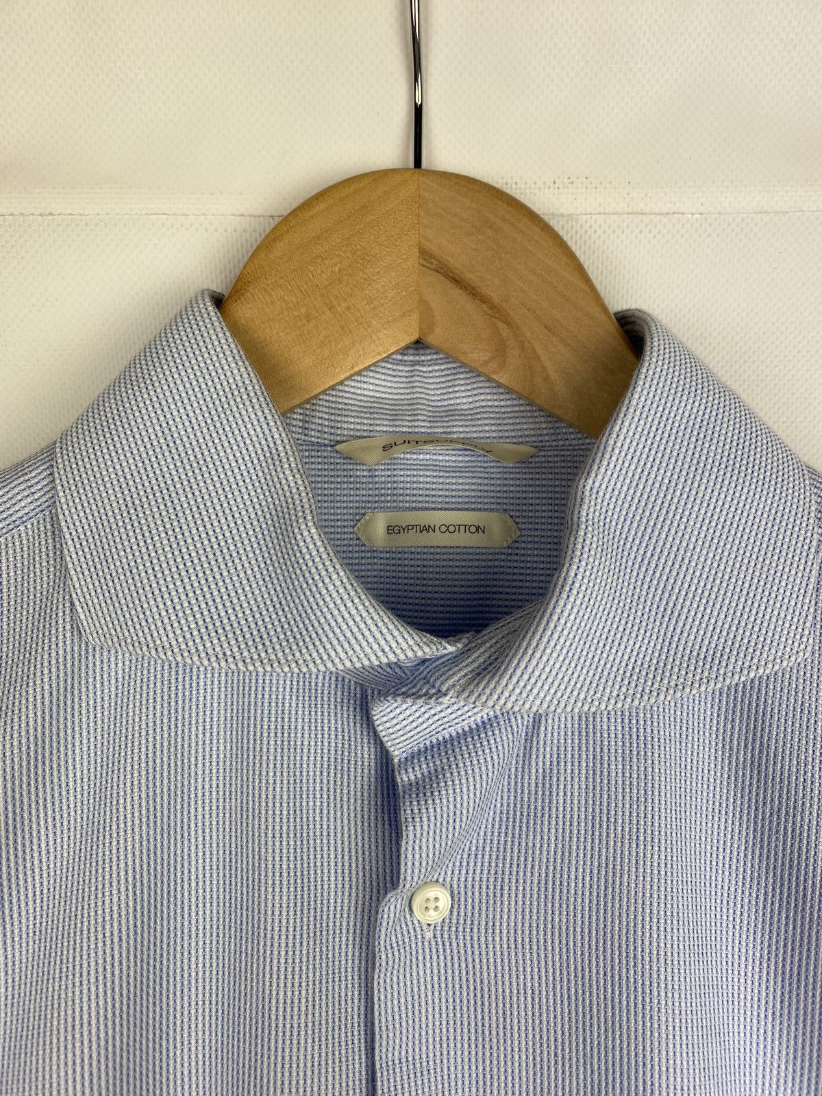 Suitsupply Suitsupply Egyptian Cotton men’s long sleeve button up shirt Size US L / EU 52-54 / 3 - 4 Thumbnail