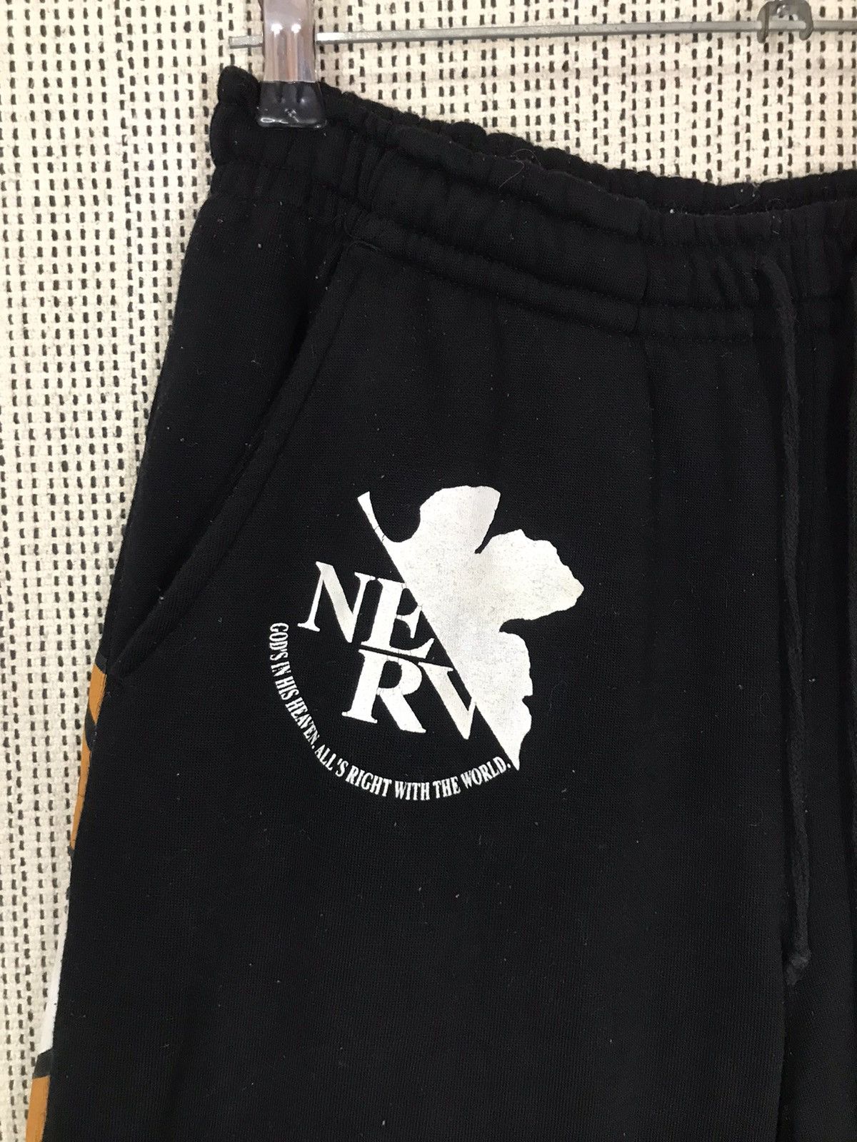 Anime × Japanese Brand × Vintage 🔥RARE🔥EVANGELION (REI&ASUKA) x HELLO KITTY SWEATPANT/JOGGER‼️ Size US 30 / EU 46 - 3 Thumbnail