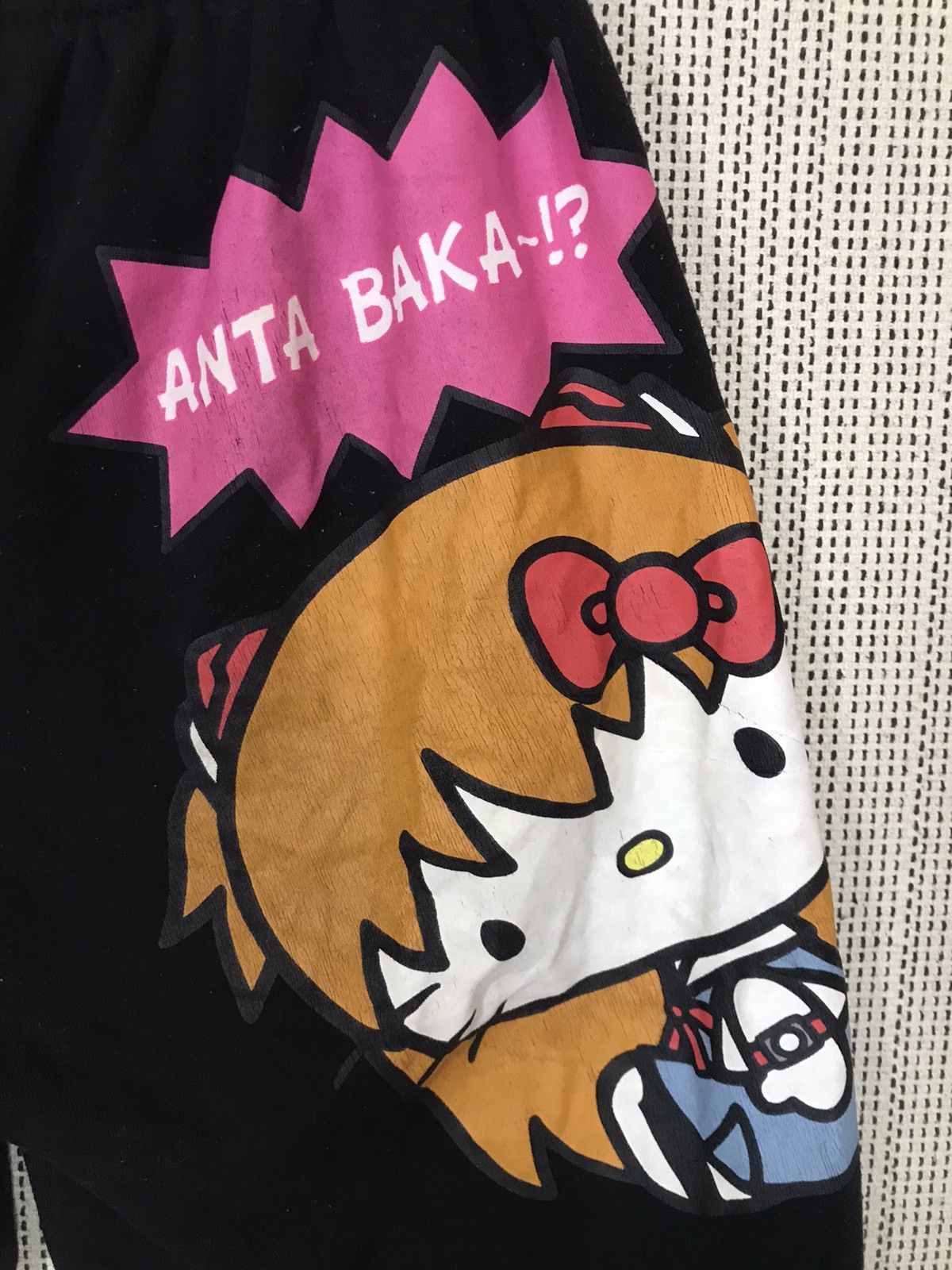 Anime × Japanese Brand × Vintage 🔥RARE🔥EVANGELION (REI&ASUKA) x HELLO KITTY SWEATPANT/JOGGER‼️ Size US 30 / EU 46 - 9 Thumbnail