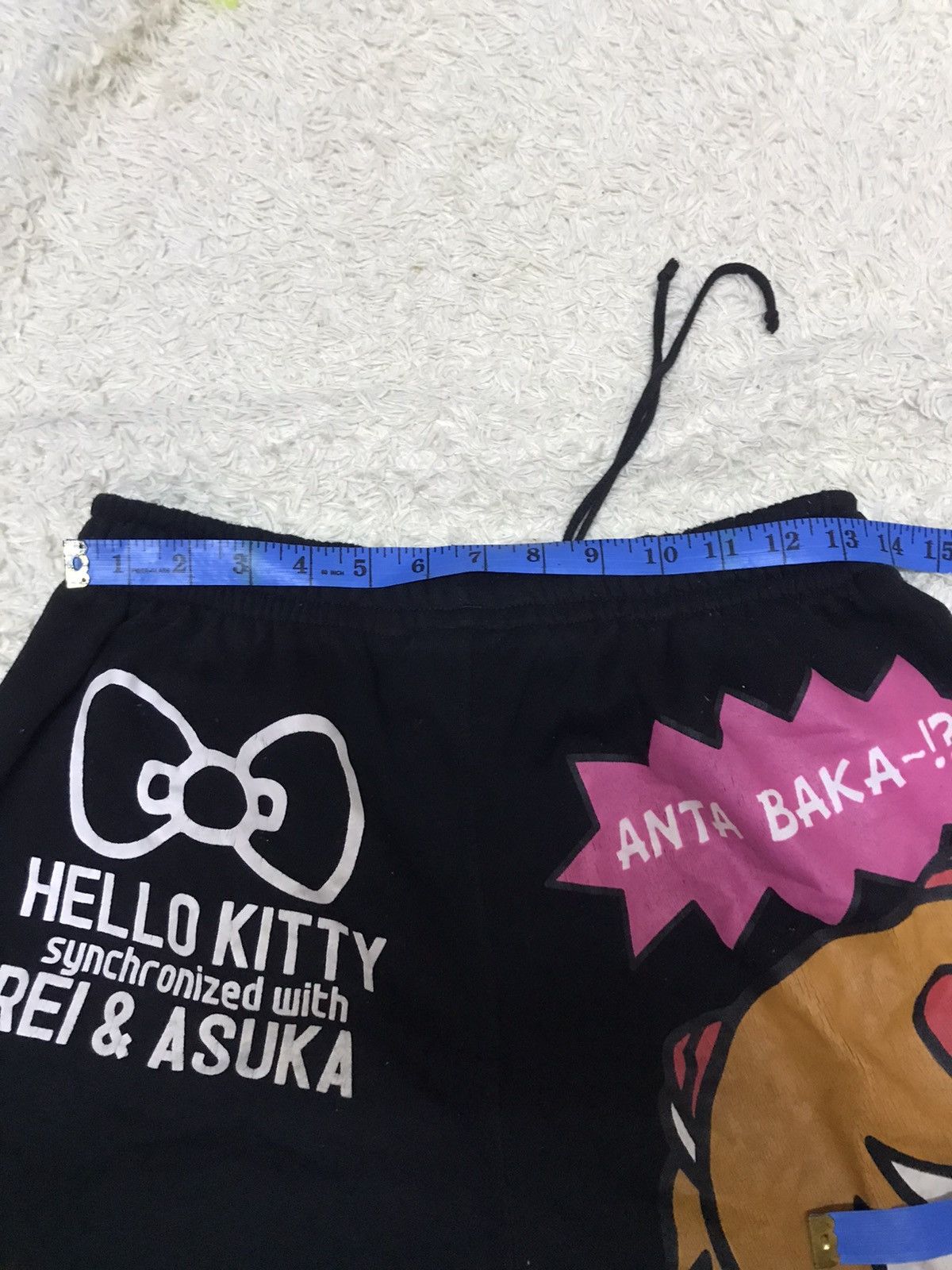 Anime × Japanese Brand × Vintage 🔥RARE🔥EVANGELION (REI&ASUKA) x HELLO KITTY SWEATPANT/JOGGER‼️ Size US 30 / EU 46 - 18 Thumbnail