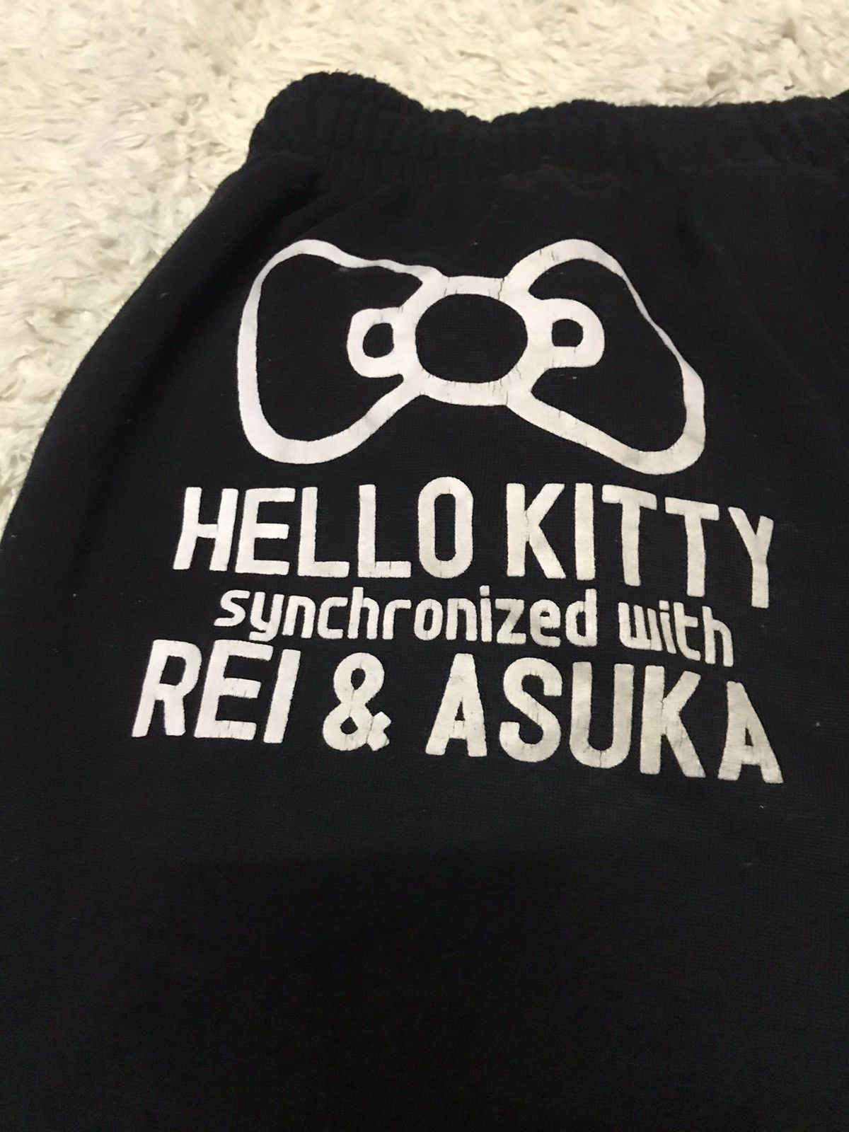 Anime × Japanese Brand × Vintage 🔥RARE🔥EVANGELION (REI&ASUKA) x HELLO KITTY SWEATPANT/JOGGER‼️ Size US 30 / EU 46 - 21 Thumbnail