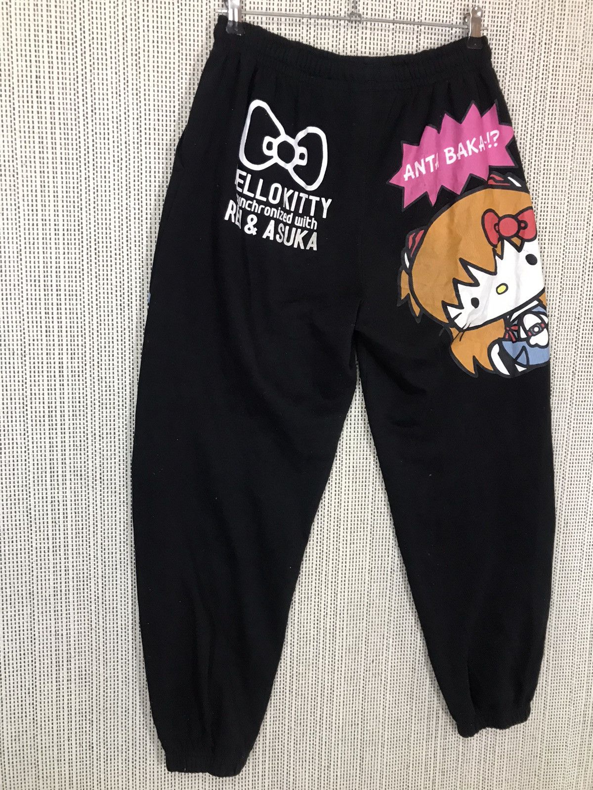 Anime × Japanese Brand × Vintage 🔥RARE🔥EVANGELION (REI&ASUKA) x HELLO KITTY SWEATPANT/JOGGER‼️ Size US 30 / EU 46 - 10 Thumbnail