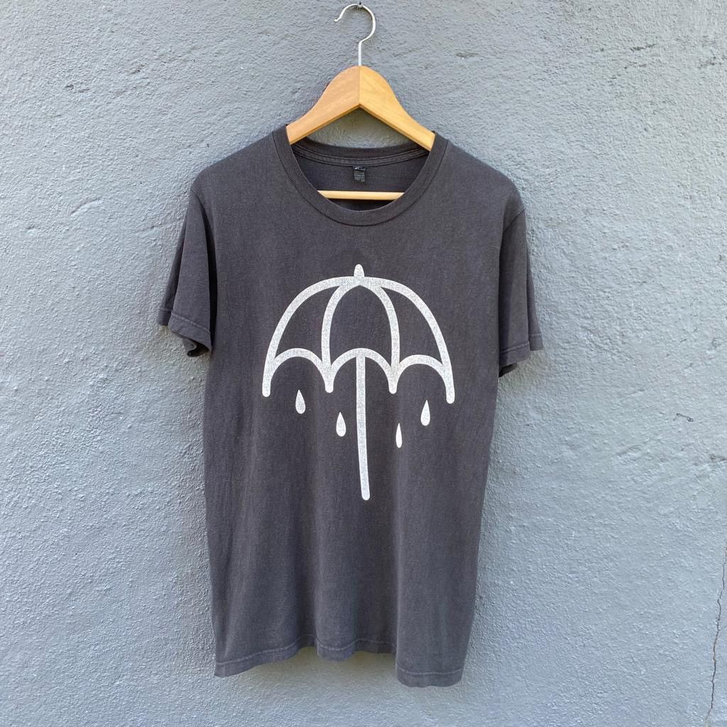 image of Band Tees Bring Me The Horizon Band Tee in Black, Men's (Size Medium)