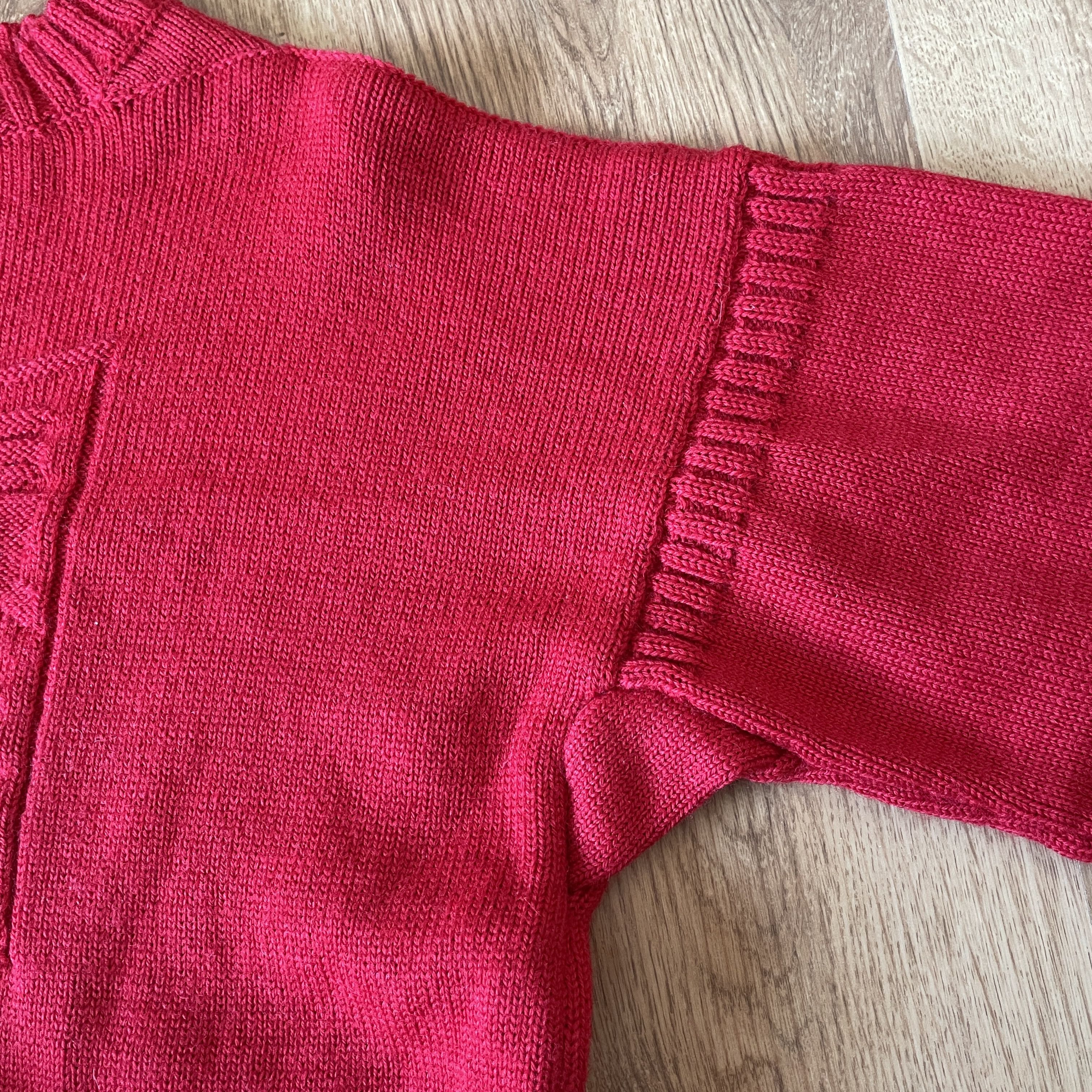 Le Tricoteur Guernsey Bailiwick of Guernsey by Channel Jumper Vintage Wool Sweater Size US XL / EU 56 / 4 - 8 Thumbnail