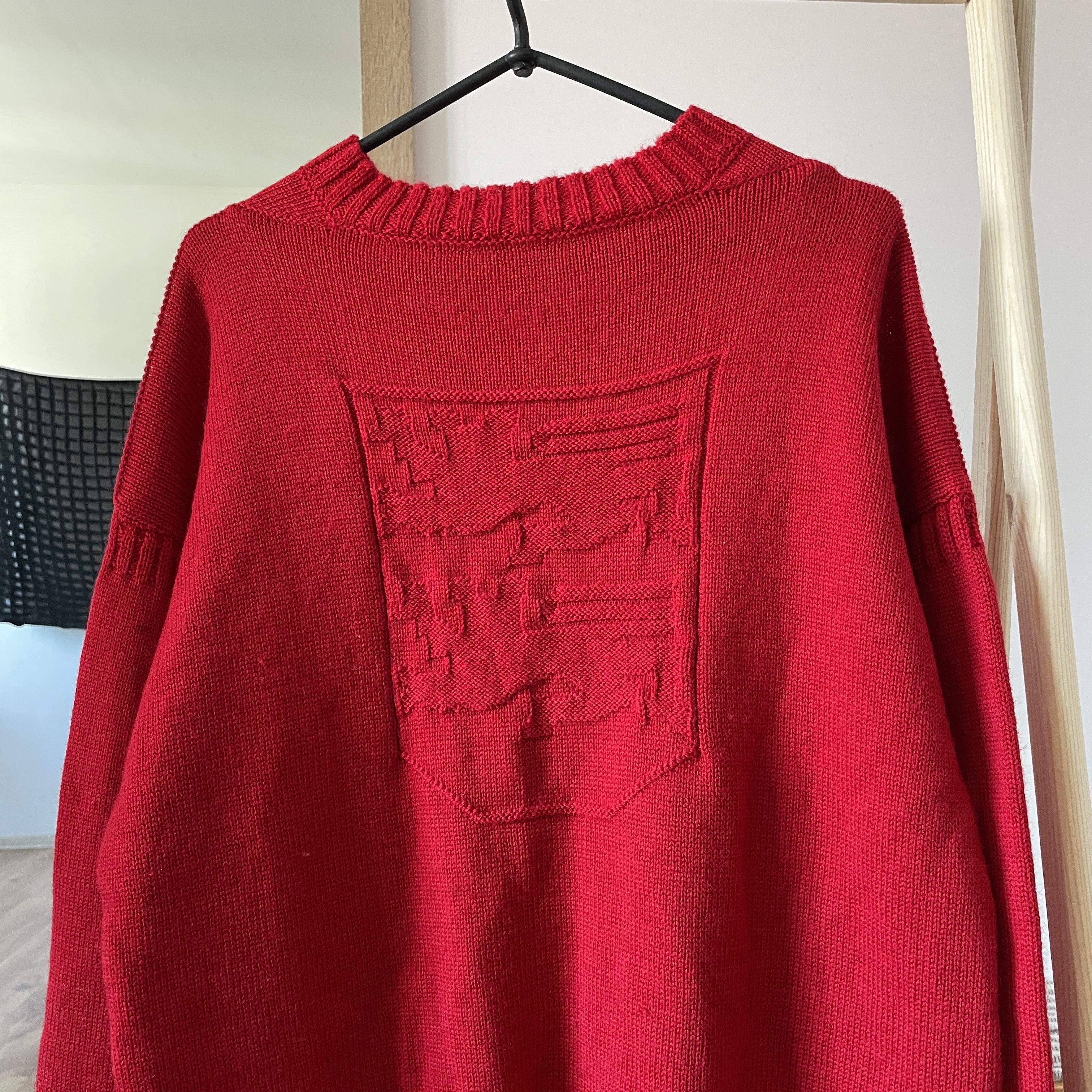 Le Tricoteur Guernsey Bailiwick of Guernsey by Channel Jumper Vintage Wool Sweater Size US XL / EU 56 / 4 - 3 Thumbnail