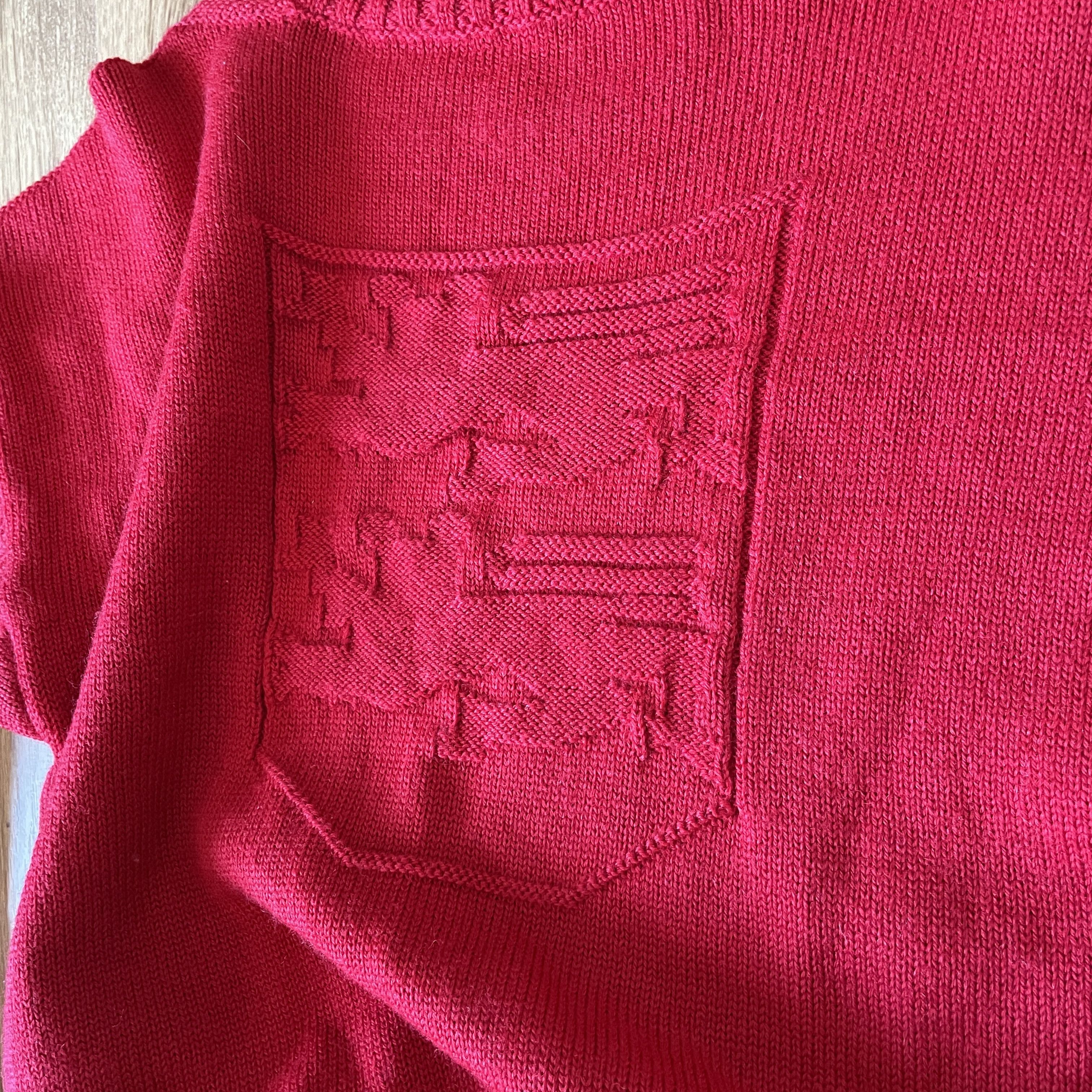 Le Tricoteur Guernsey Bailiwick of Guernsey by Channel Jumper Vintage Wool Sweater Size US XL / EU 56 / 4 - 7 Thumbnail