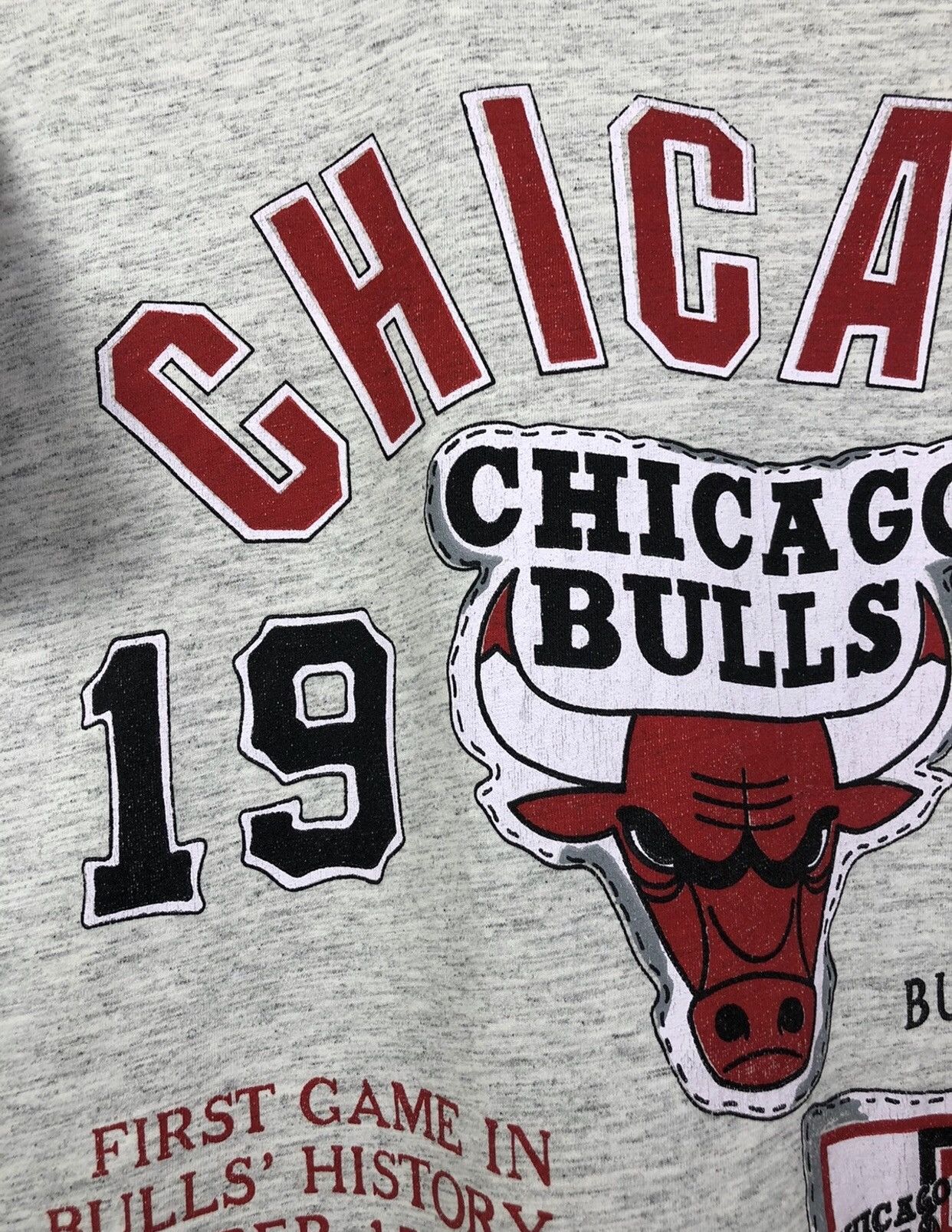 NBA × Vintage 1993 Chicago Bulls Vintage T-shirt Size US M / EU 48-50 / 2 - 6 Thumbnail