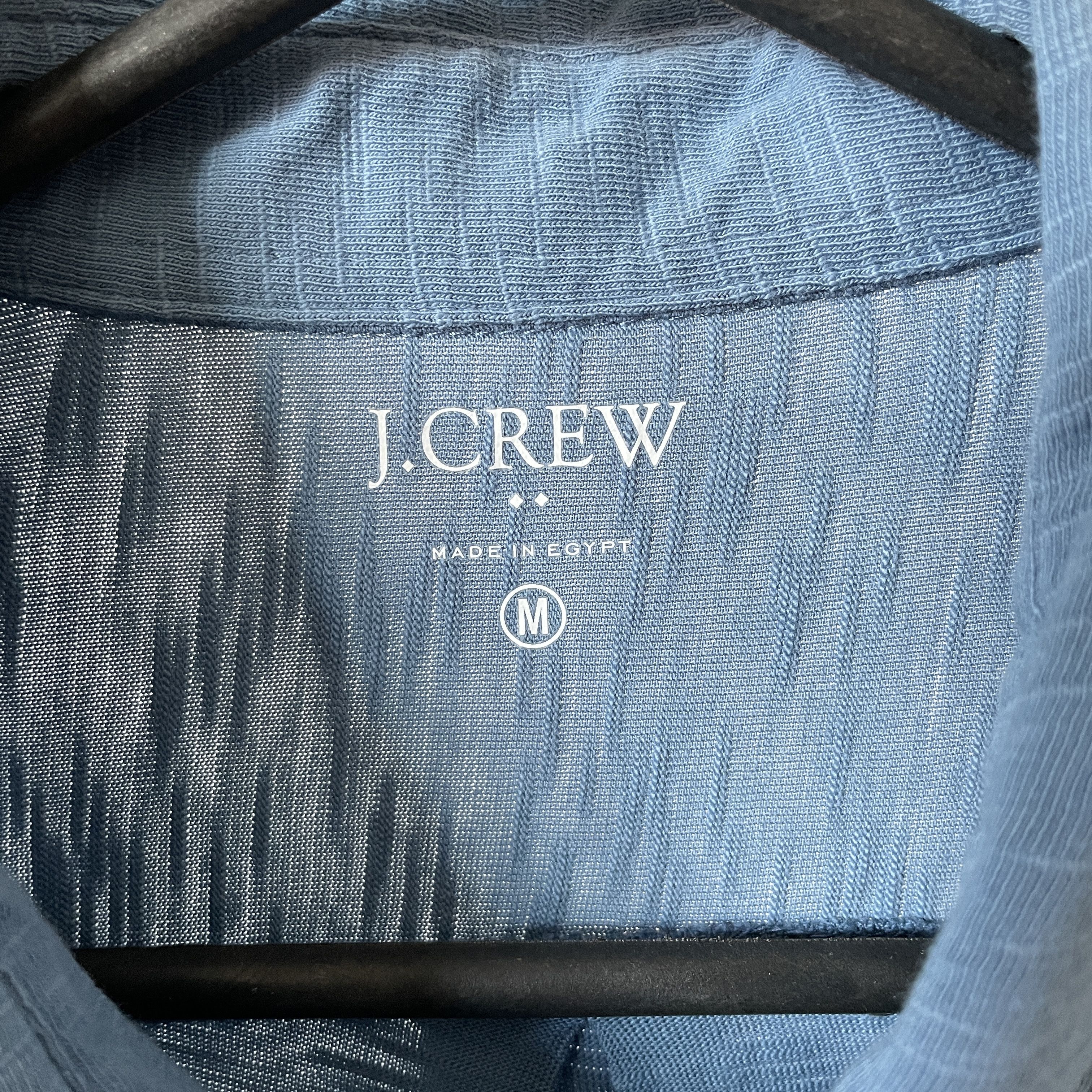 J.Crew J.Crew Knit Button Down Shirt Size M Size US M / EU 48-50 / 2 - 5 Thumbnail