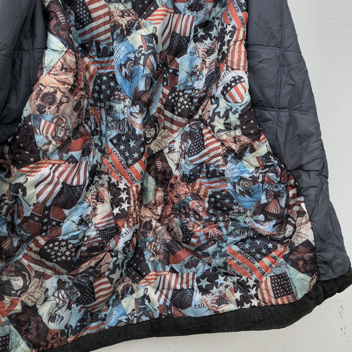 Japanese Brand VINTAGE JAMES DEAN BIG LOGO KIMONO DESIGN JACKET Size US M / EU 48-50 / 2 - 15 Thumbnail