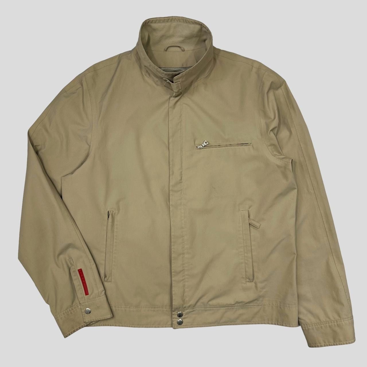 PRADA SPORTS GORE-TEX ジャケット ベージュ 280563 Prada Prada Sport 00's Goretex Harrington - IT56 (XL) | Grailed