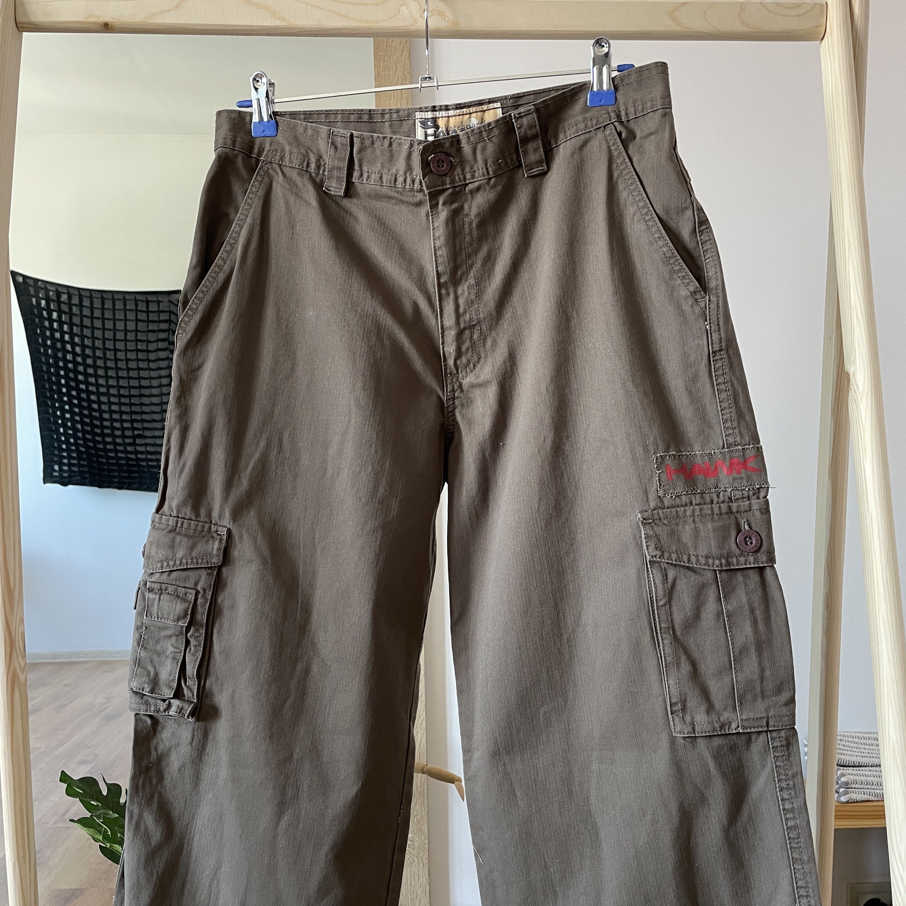 Hawk Tony Hawk Skateboarding Vintage Y2K Cargo Pants Size L Size US 32 / EU 48 - 3 Thumbnail