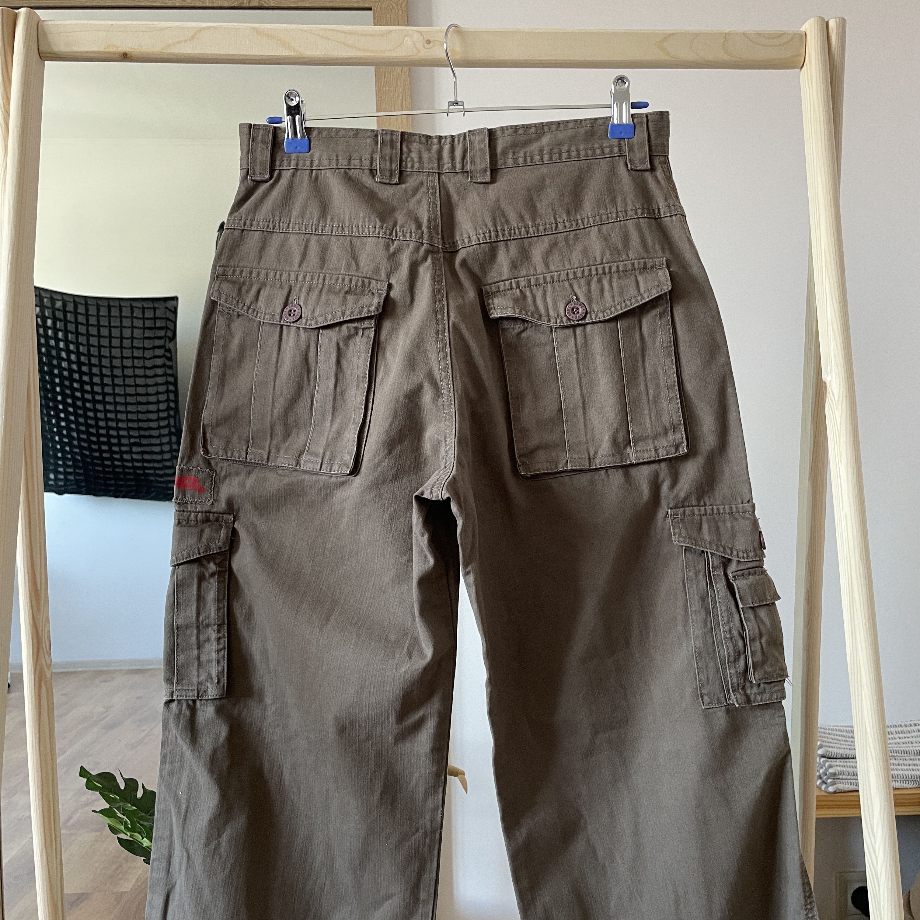 Hawk Tony Hawk Skateboarding Vintage Y2K Cargo Pants Size L Size US 32 / EU 48 - 4 Thumbnail
