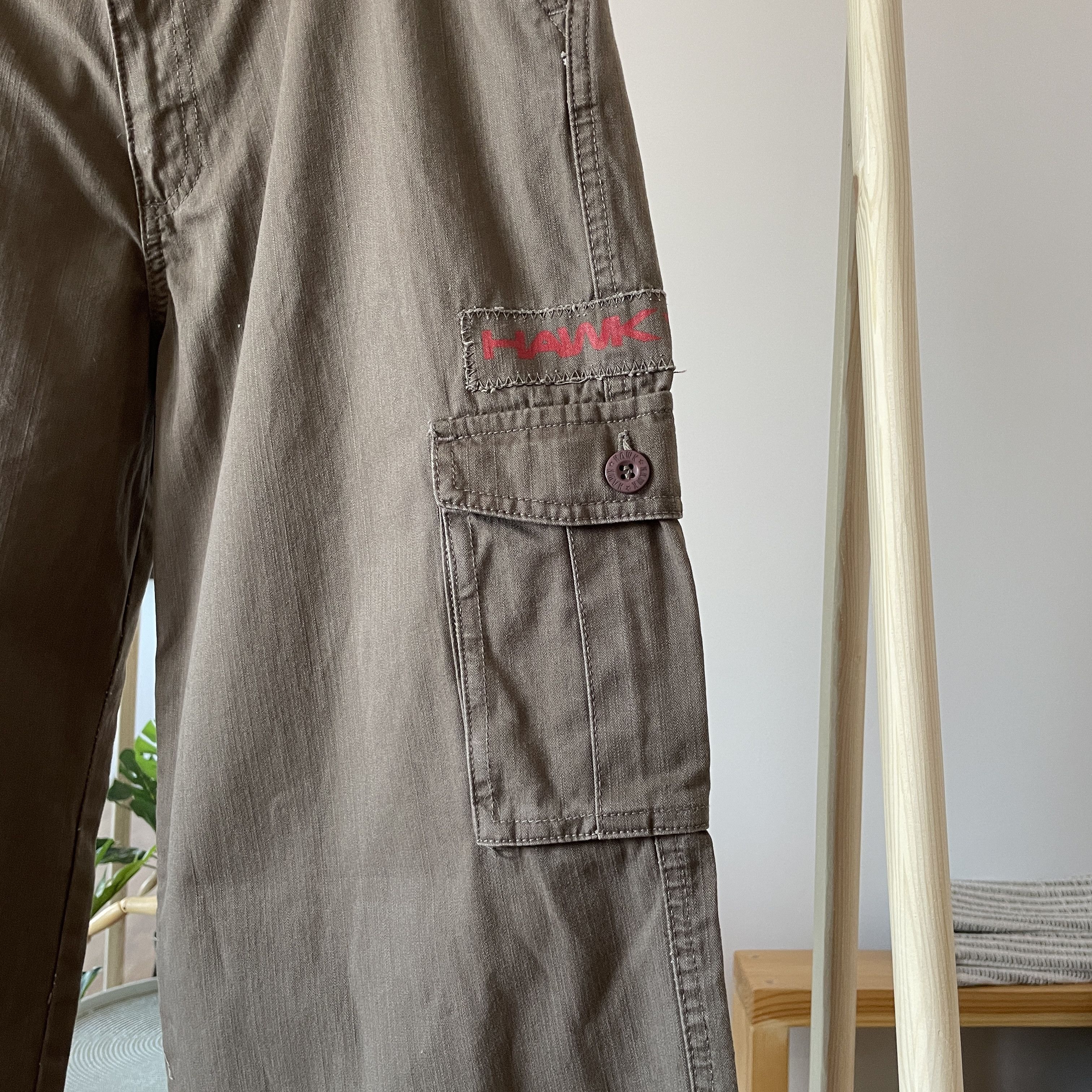 Hawk Tony Hawk Skateboarding Vintage Y2K Cargo Pants Size L Size US 32 / EU 48 - 7 Thumbnail