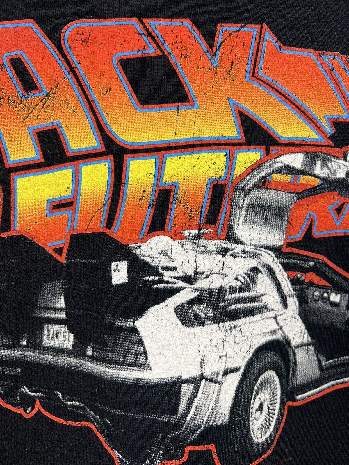 Vintage Back To The Future Movie Shirt Size US XL / EU 56 / 4 - 3 Thumbnail