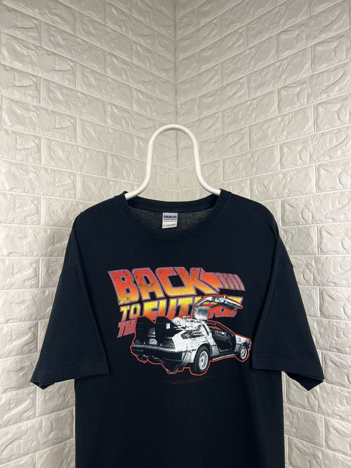 Vintage Back To The Future Movie Shirt Size US XL / EU 56 / 4 - 2 Thumbnail