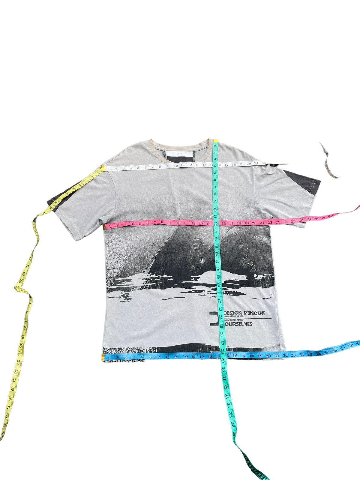 Japanese Brand AFYF Rovtski Vincent Design Tshirt Size US L / EU 52-54 / 3 - 11 Thumbnail