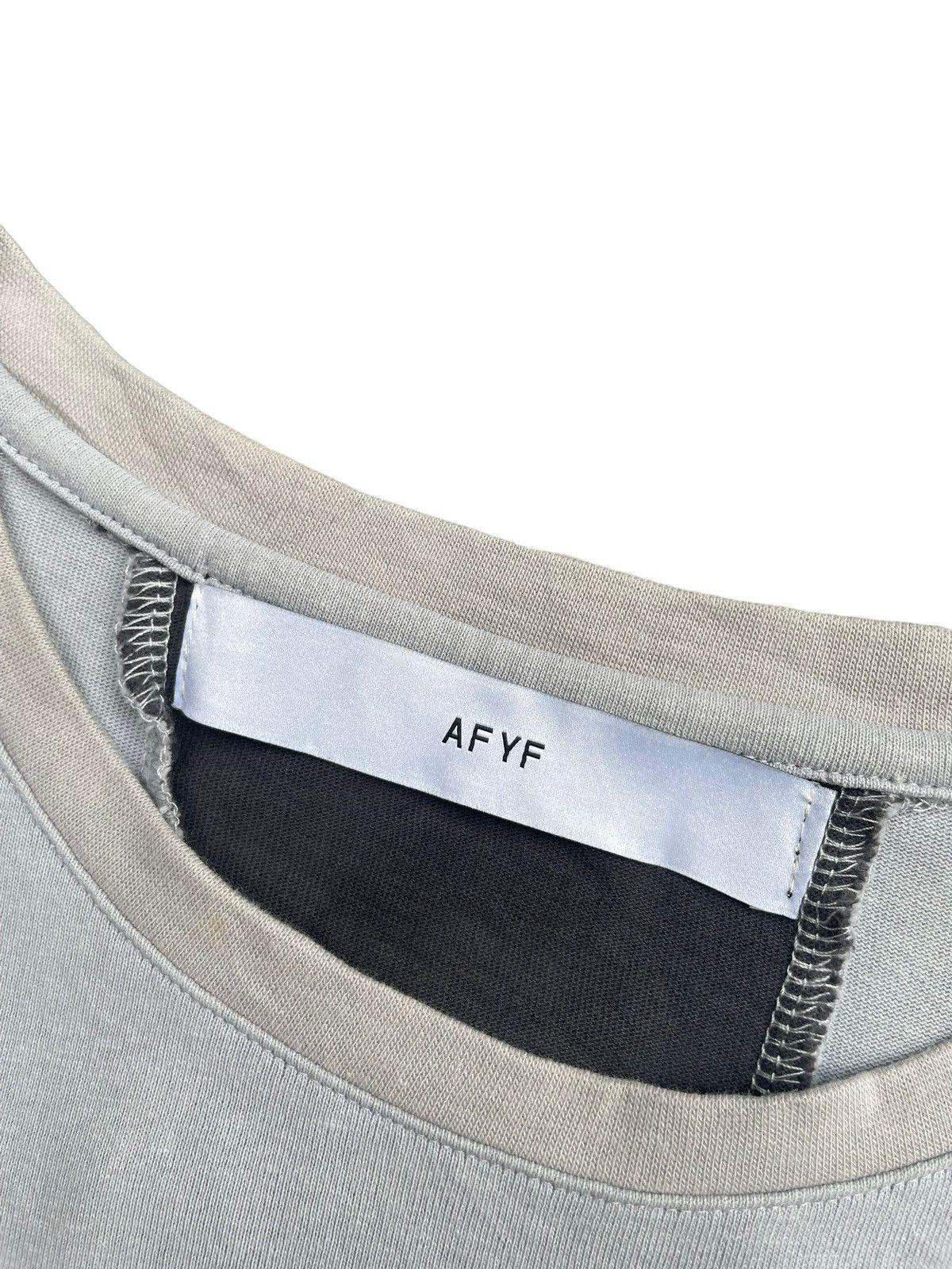 Japanese Brand AFYF Rovtski Vincent Design Tshirt Size US L / EU 52-54 / 3 - 4 Thumbnail