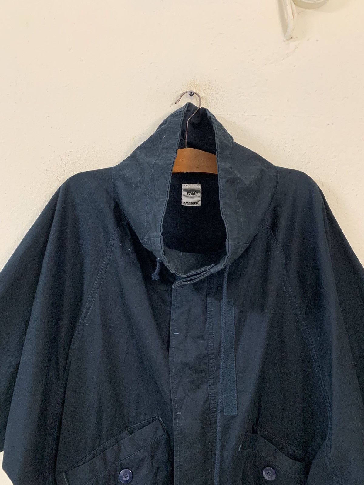 Japanese Brand Fredy Repit Poncho Jacket Size US M / EU 48-50 / 2 - 5 Thumbnail