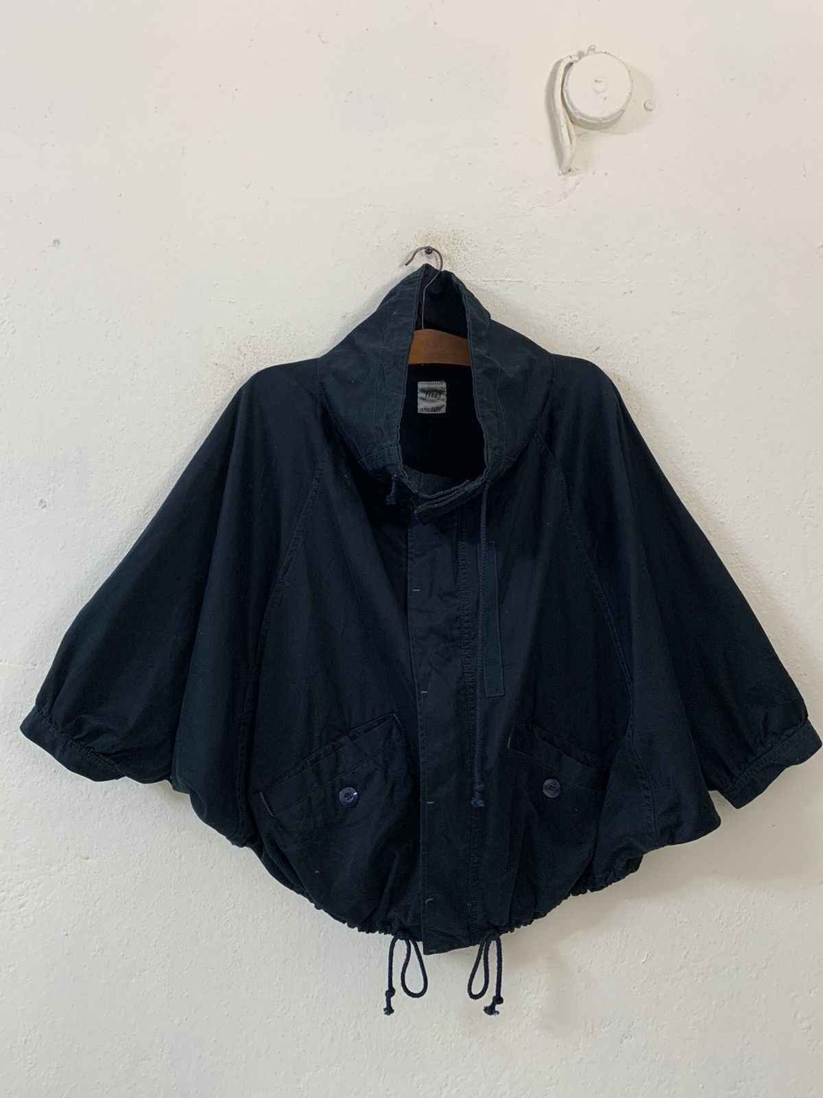 Japanese Brand Fredy Repit Poncho Jacket Size US M / EU 48-50 / 2 - 2 Thumbnail