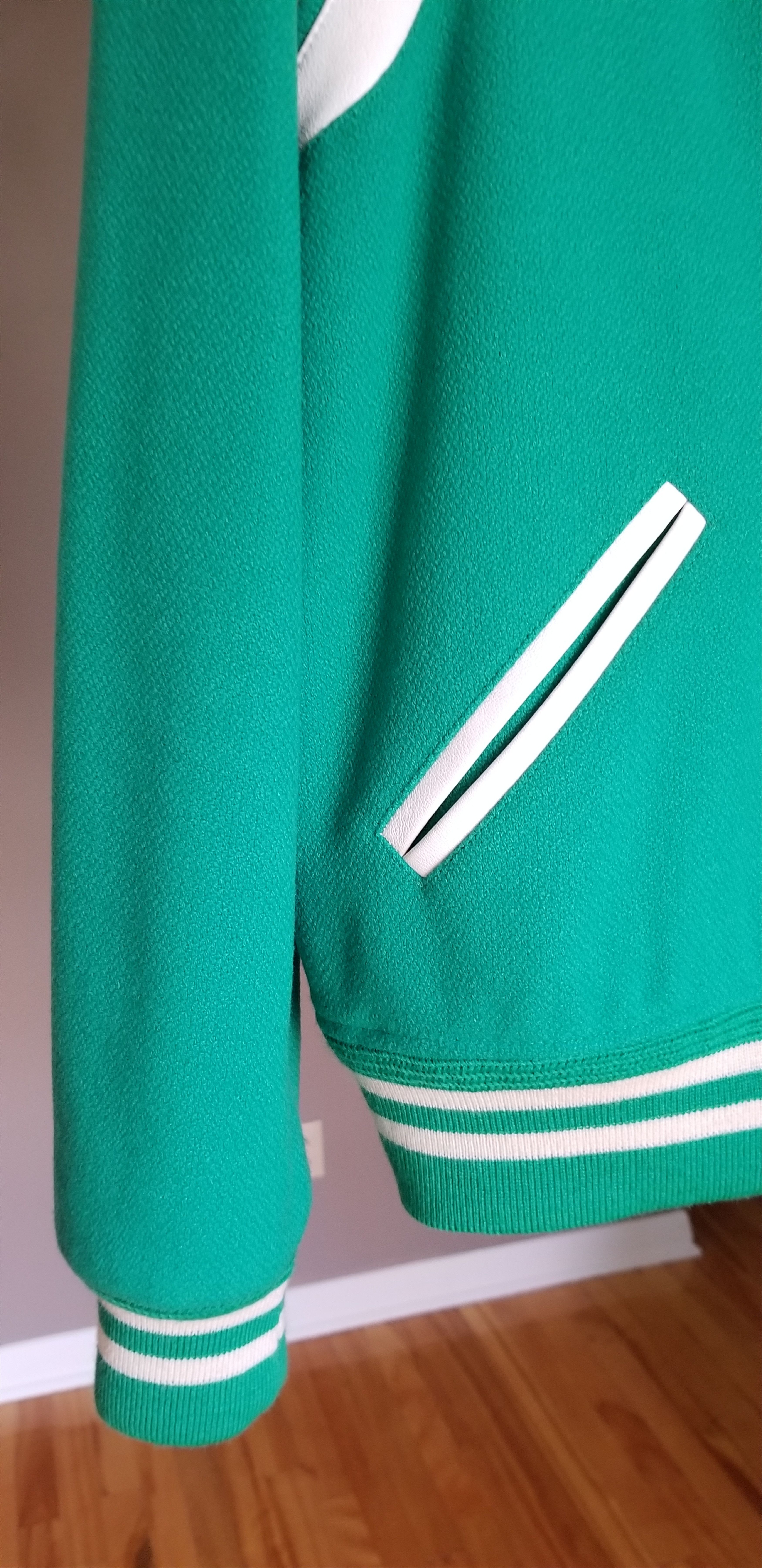 Saint Laurent Paris Saint Laurent Paris Green Teddy Jacket Size US M / EU 48-50 / 2 - 4 Thumbnail