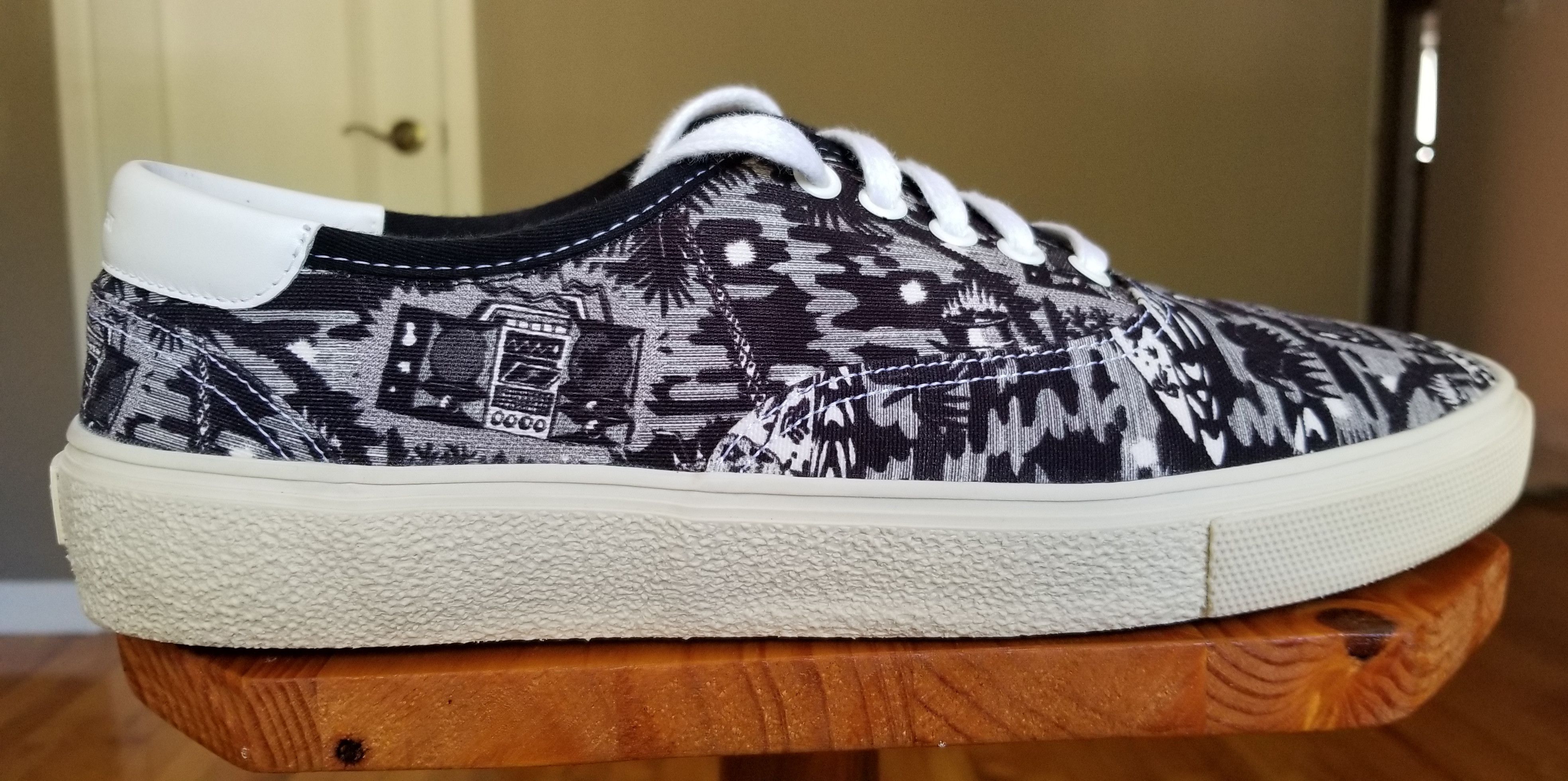 Saint Laurent Paris Saint Laurent Paris Boombox Sneakers Size US 12 / EU 45 - 2 Thumbnail