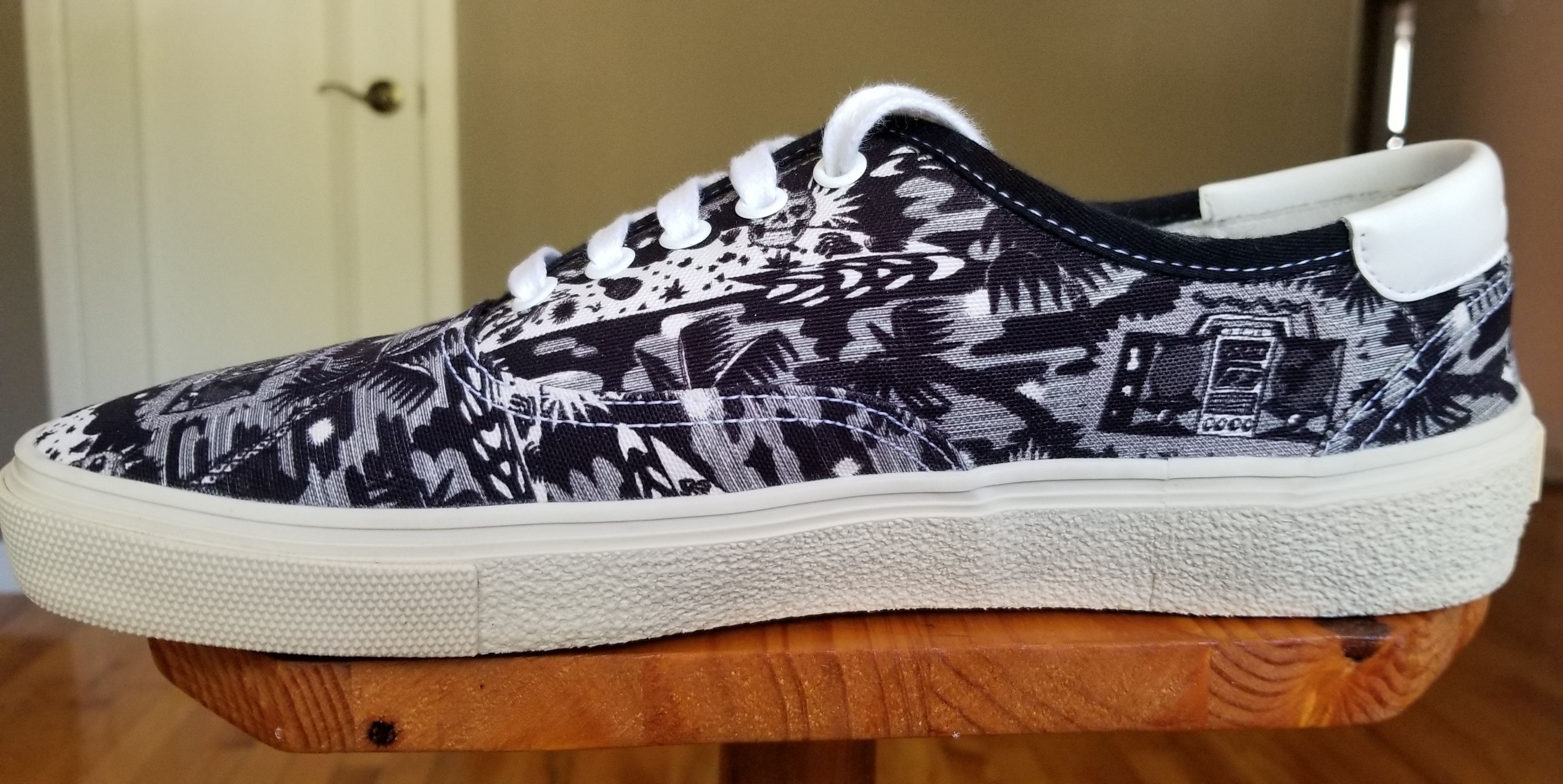 Saint Laurent Paris Saint Laurent Paris Boombox Sneakers Size US 12 / EU 45 - 3 Thumbnail