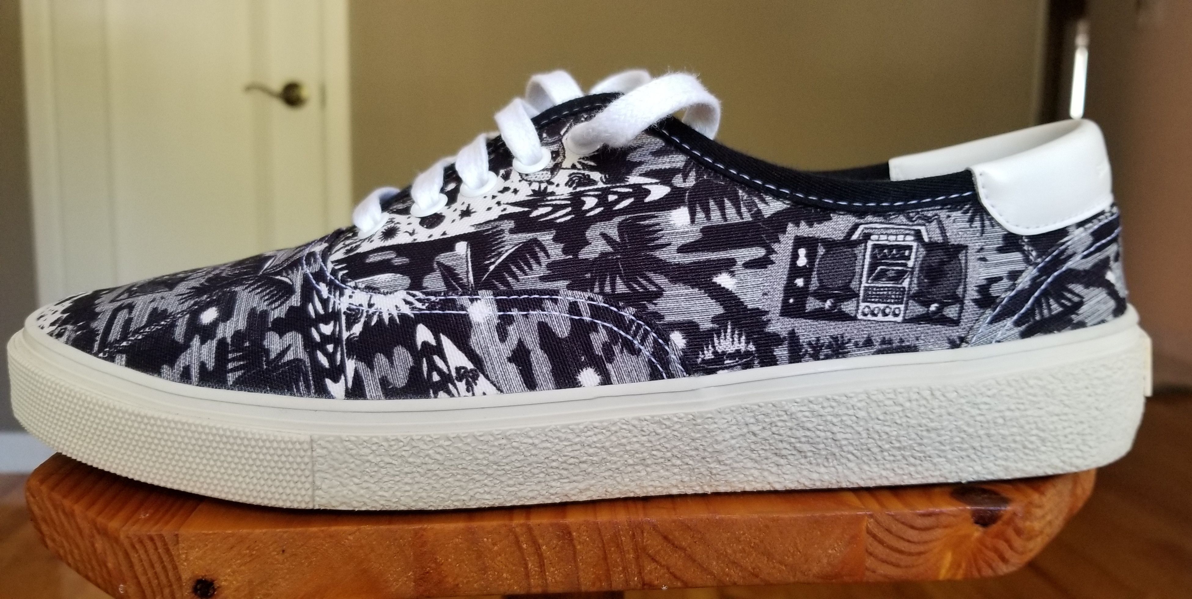 Saint Laurent Paris Saint Laurent Paris Boombox Sneakers Size US 12 / EU 45 - 10 Thumbnail