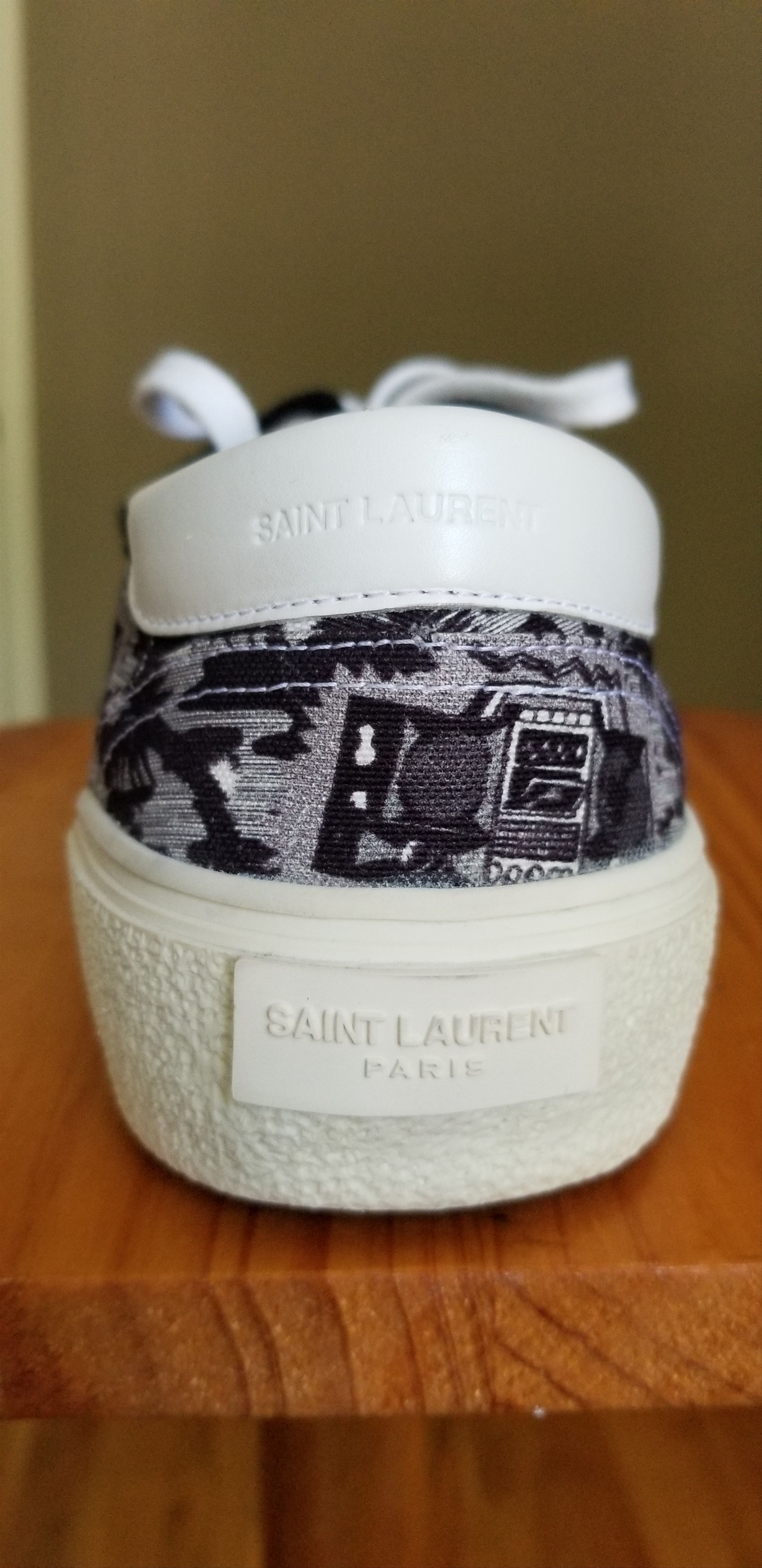Saint Laurent Paris Saint Laurent Paris Boombox Sneakers Size US 12 / EU 45 - 12 Thumbnail
