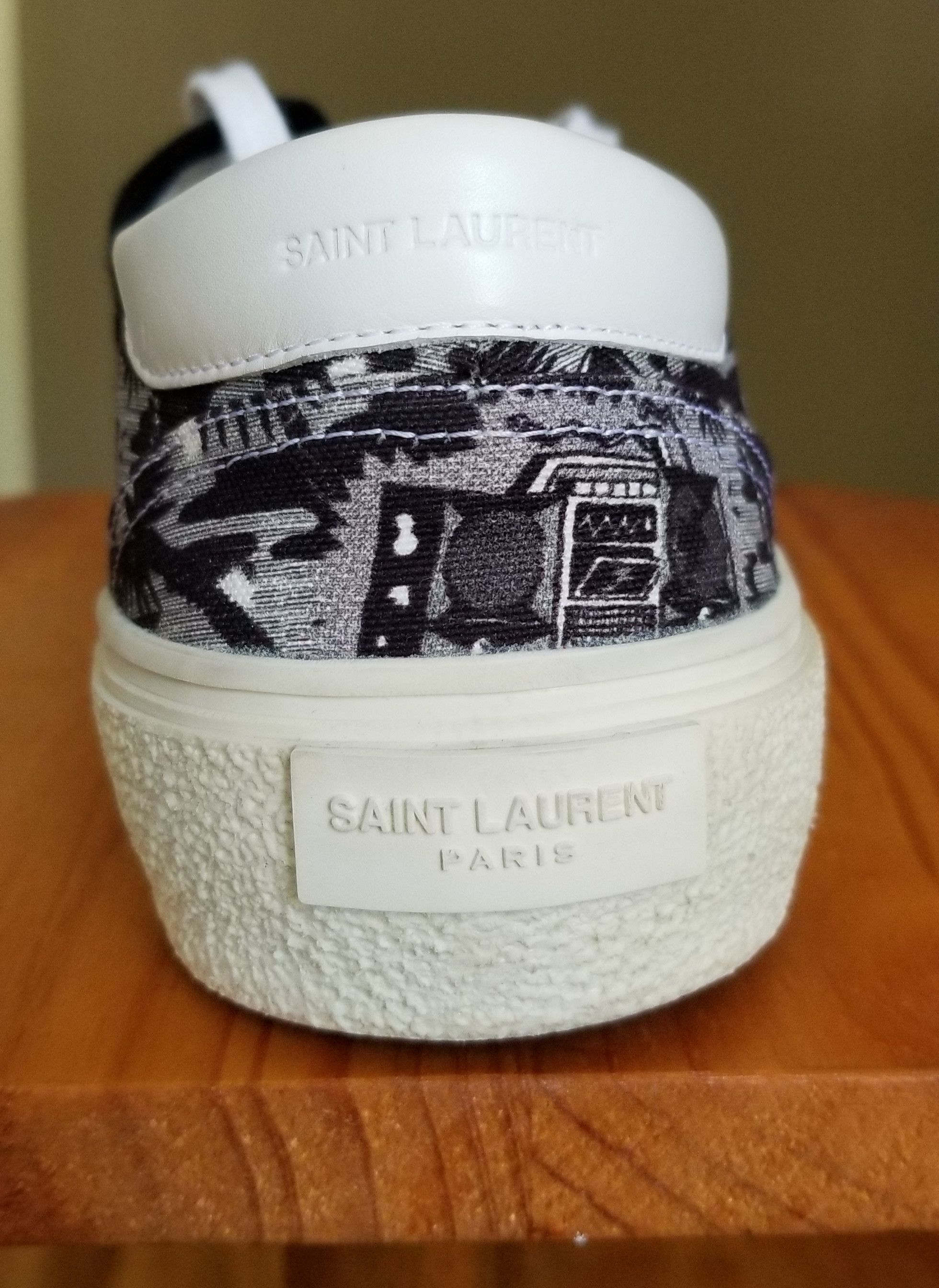 Saint Laurent Paris Saint Laurent Paris Boombox Sneakers Size US 12 / EU 45 - 4 Thumbnail