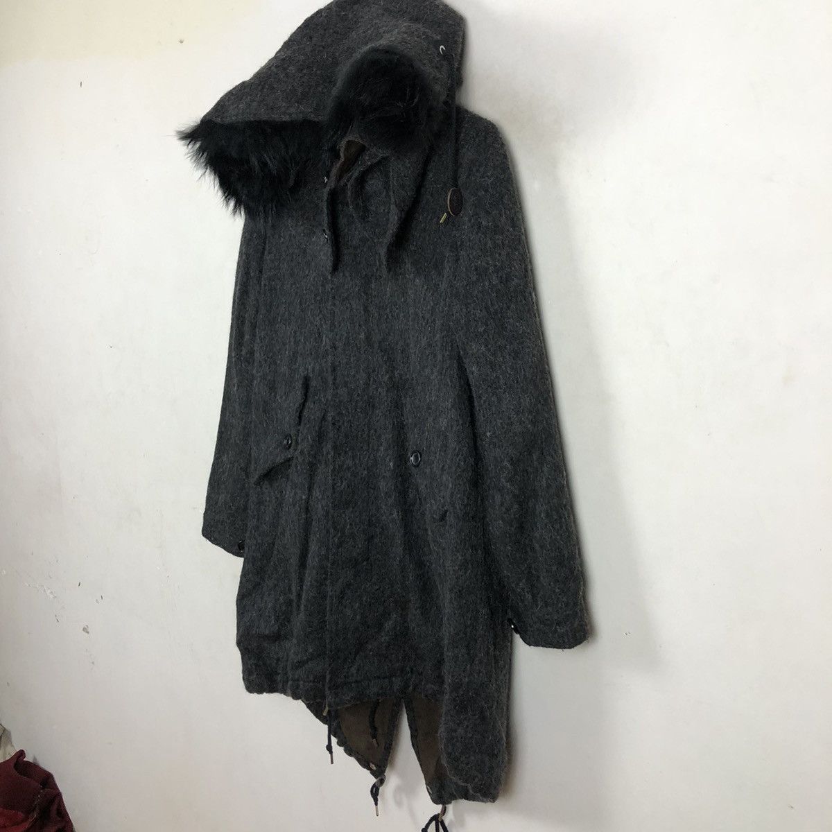 Johnbull FISH TAIL PARKA JACKET MOHAIR JOHN BULL Size US M / EU 48-50 / 2 - 4 Thumbnail