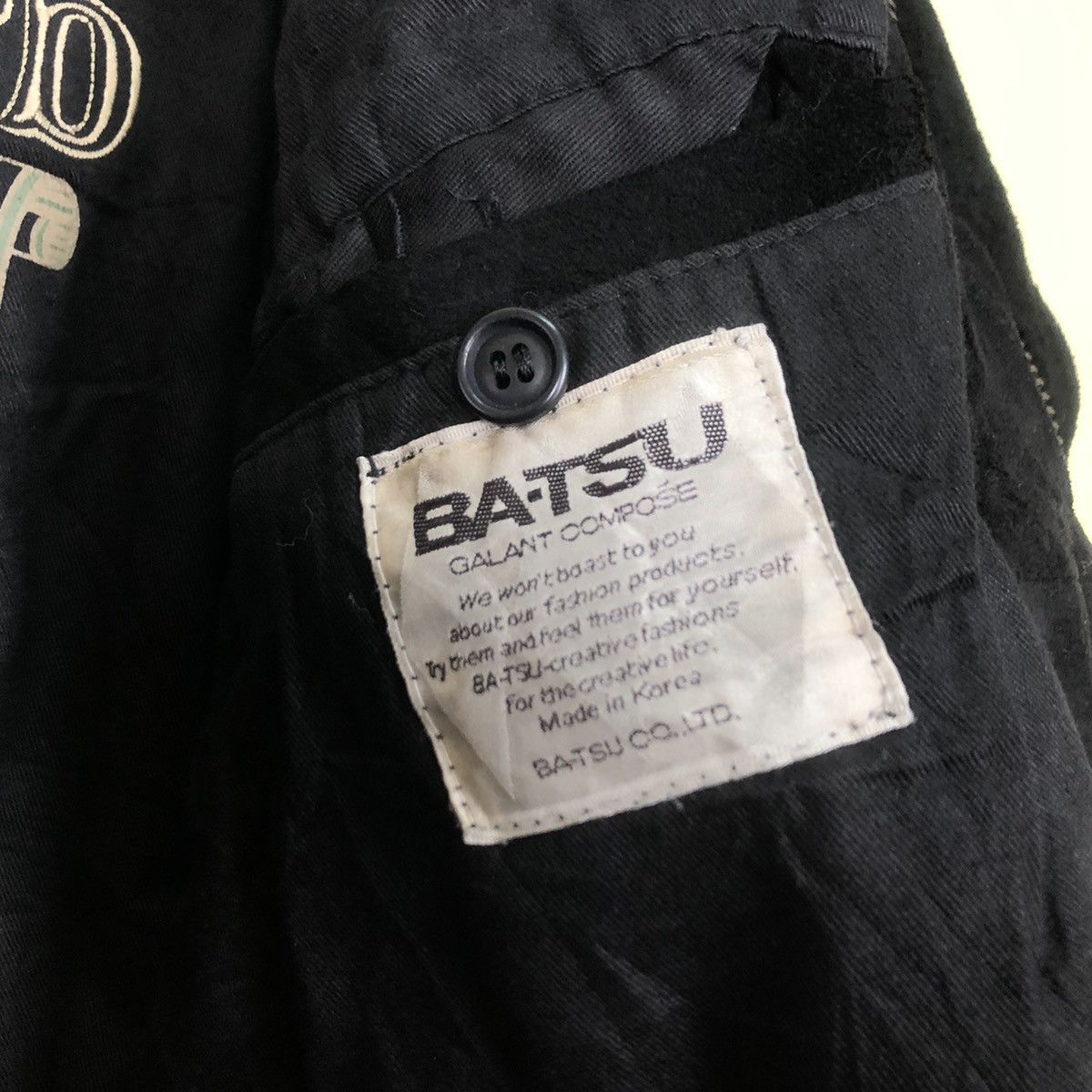 Japanese Brand 💥LAST DROP💥BATSU COLTD Leather Jacket Size US M / EU 48-50 / 2 - 9 Thumbnail