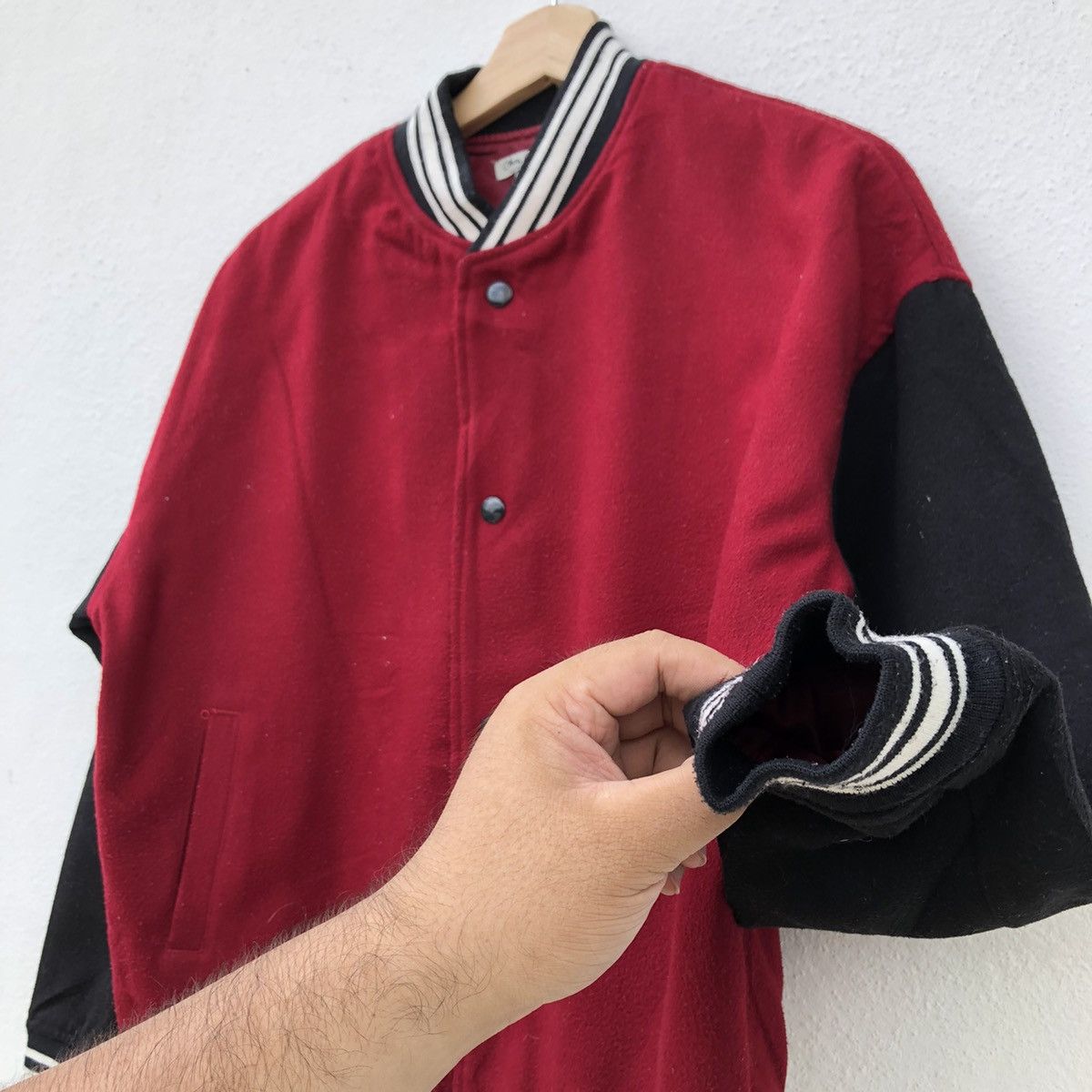 Japanese Brand VINTAGE VARSITY JACKET ANGELINA Size US M / EU 48-50 / 2 - 5 Thumbnail