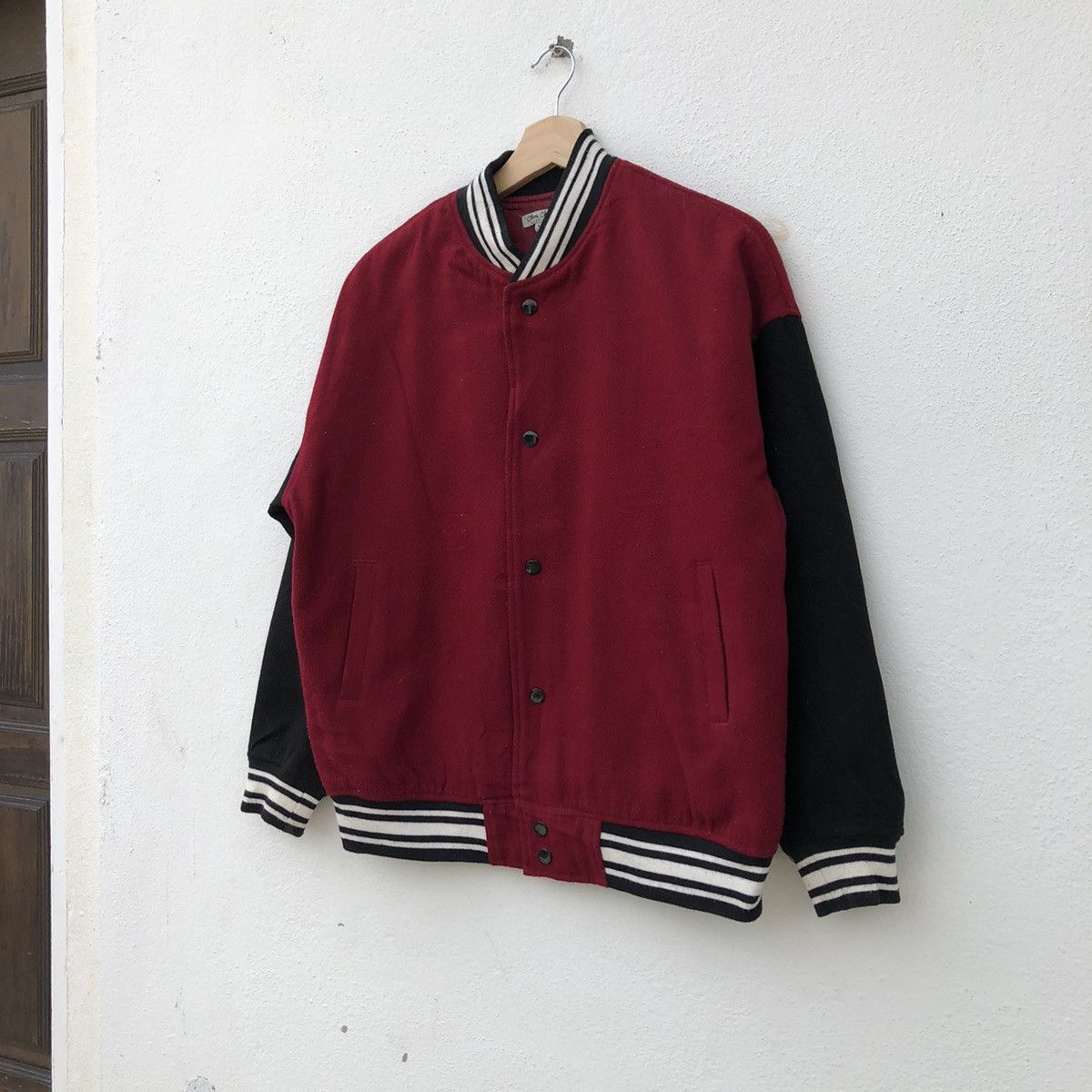 Japanese Brand VINTAGE VARSITY JACKET ANGELINA Size US M / EU 48-50 / 2 - 2 Thumbnail