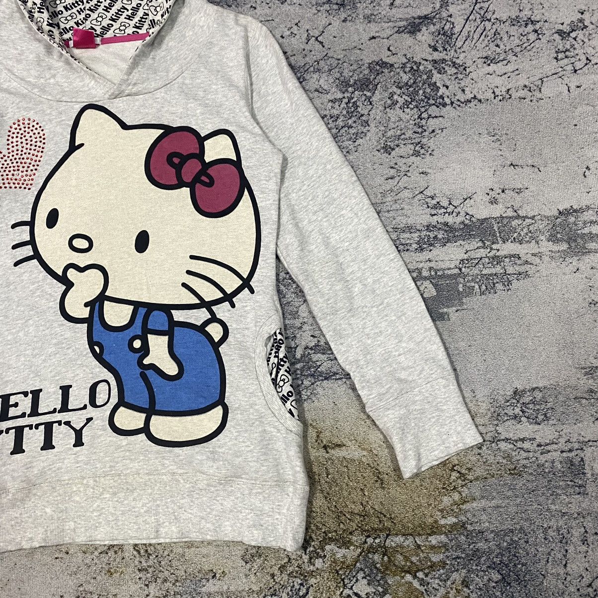 Anime × Cartoon Network × Vintage Vintage Anime Hello Kitty Overprint Pull Over Hoodies Size M / US 6-8 / IT 42-44 - 5 Thumbnail