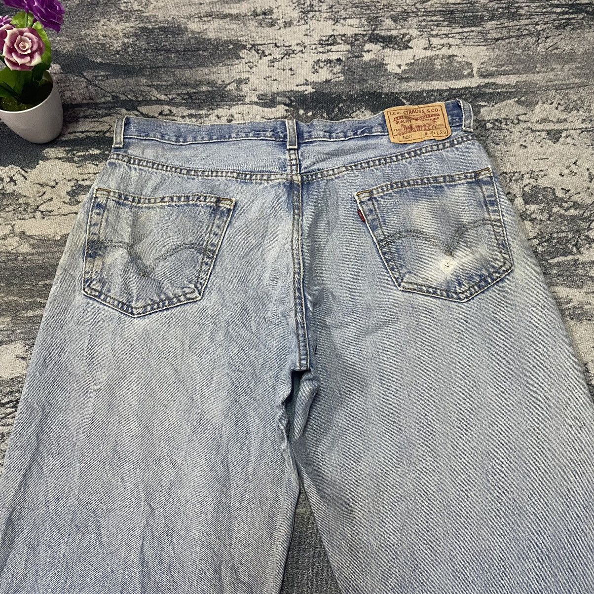 Levi's × Vintage Vintage Levis 550 Relaxed Fit Dirty Style Denim Jeans Size US 36 / EU 52 - 9 Thumbnail