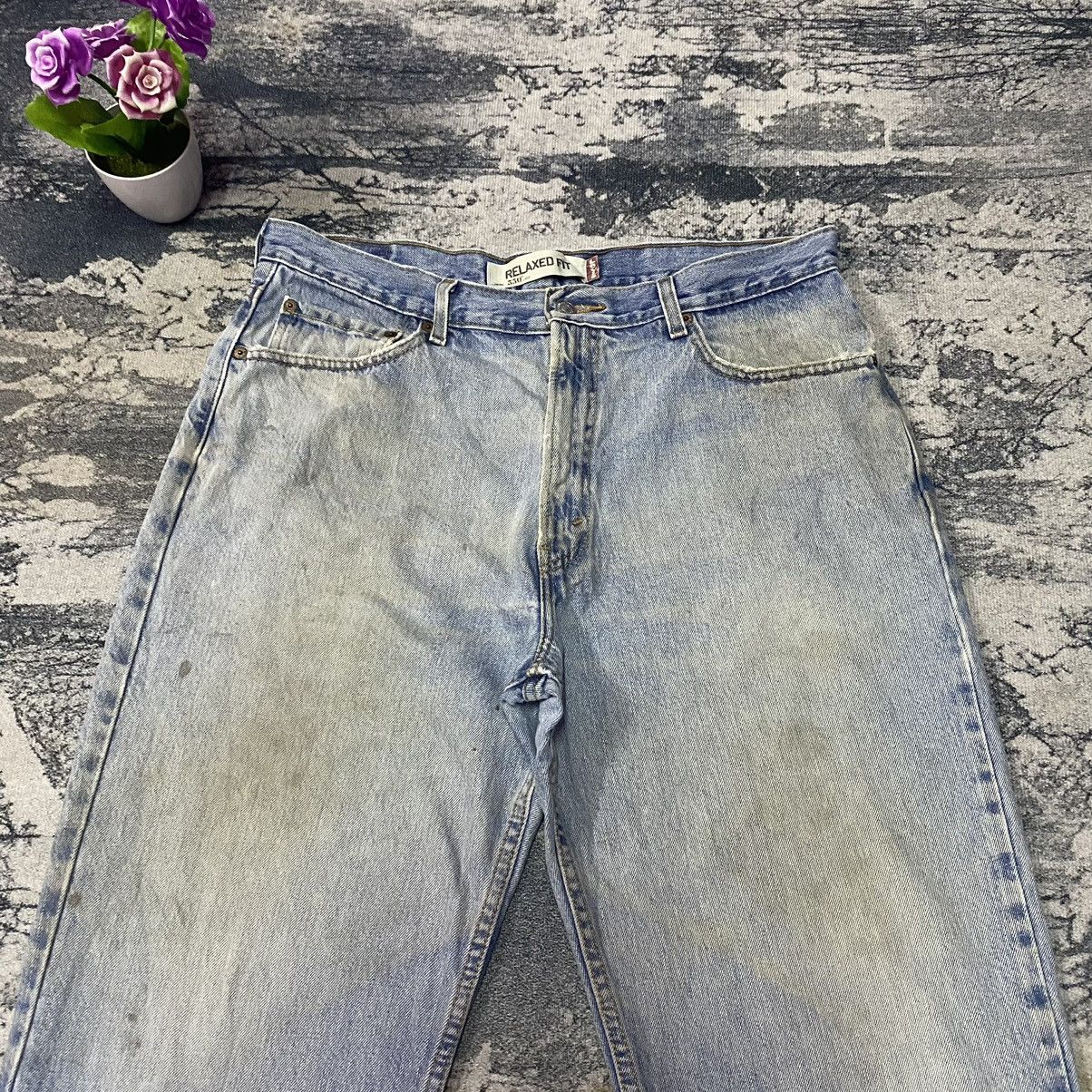 Levi's × Vintage Vintage Levis 550 Relaxed Fit Dirty Style Denim Jeans Size US 36 / EU 52 - 4 Thumbnail
