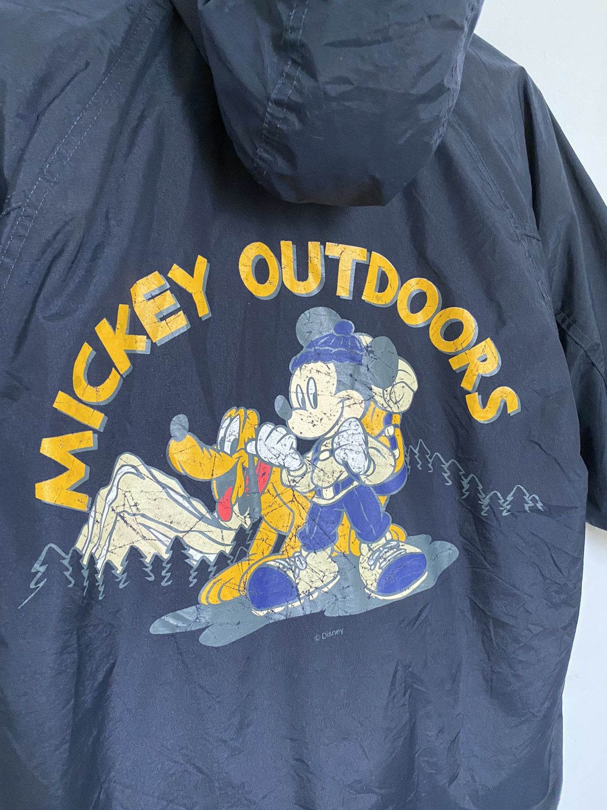 Disney × Japanese Brand × Mickey Mouse OFFER🔥Vintage Mickey Outdoors Big Logo By Logos Long Jacket Size US L / EU 52-54 / 3 - 3 Thumbnail
