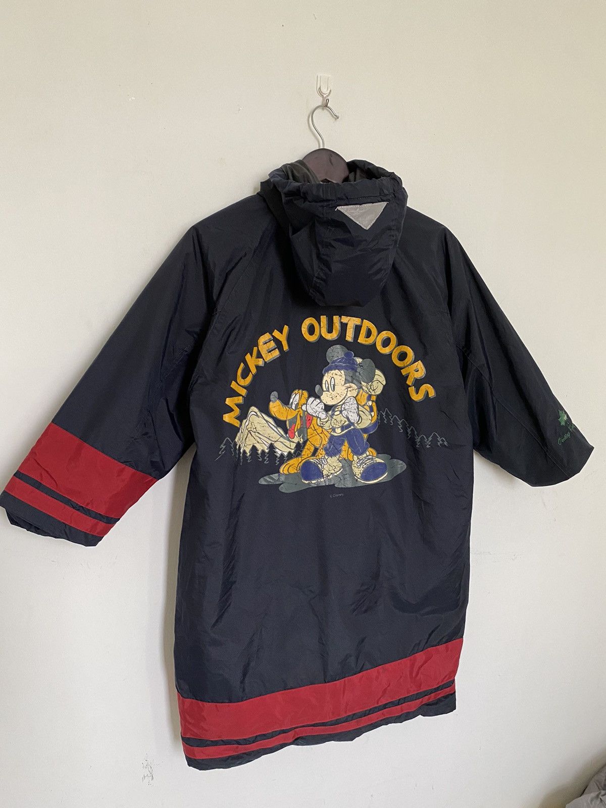 Disney × Japanese Brand × Mickey Mouse OFFER🔥Vintage Mickey Outdoors Big Logo By Logos Long Jacket Size US L / EU 52-54 / 3 - 1 Thumbnail