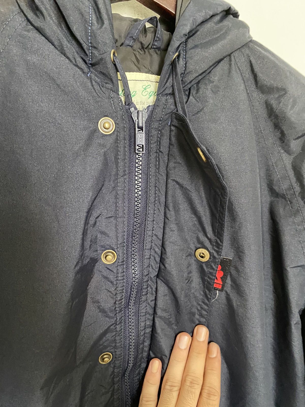 Disney × Japanese Brand × Mickey Mouse OFFER🔥Vintage Mickey Outdoors Big Logo By Logos Long Jacket Size US L / EU 52-54 / 3 - 12 Thumbnail