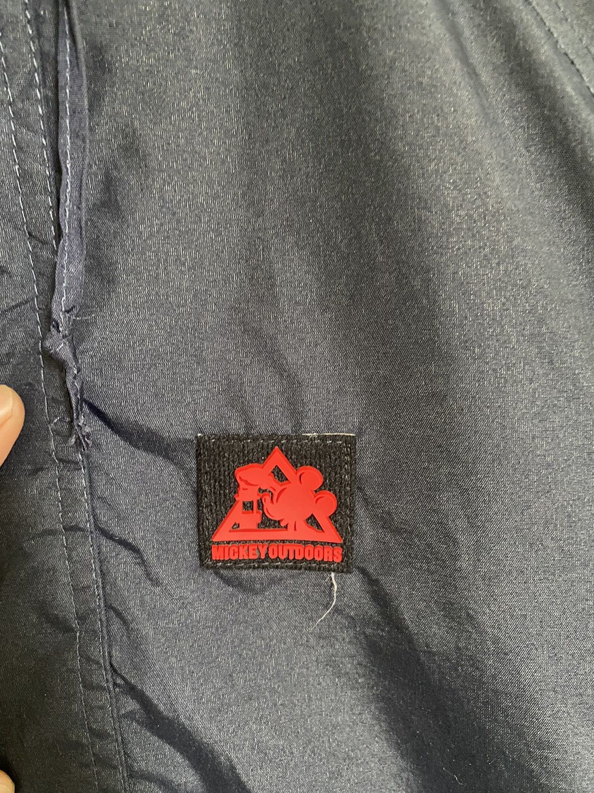 Disney × Japanese Brand × Mickey Mouse OFFER🔥Vintage Mickey Outdoors Big Logo By Logos Long Jacket Size US L / EU 52-54 / 3 - 8 Thumbnail