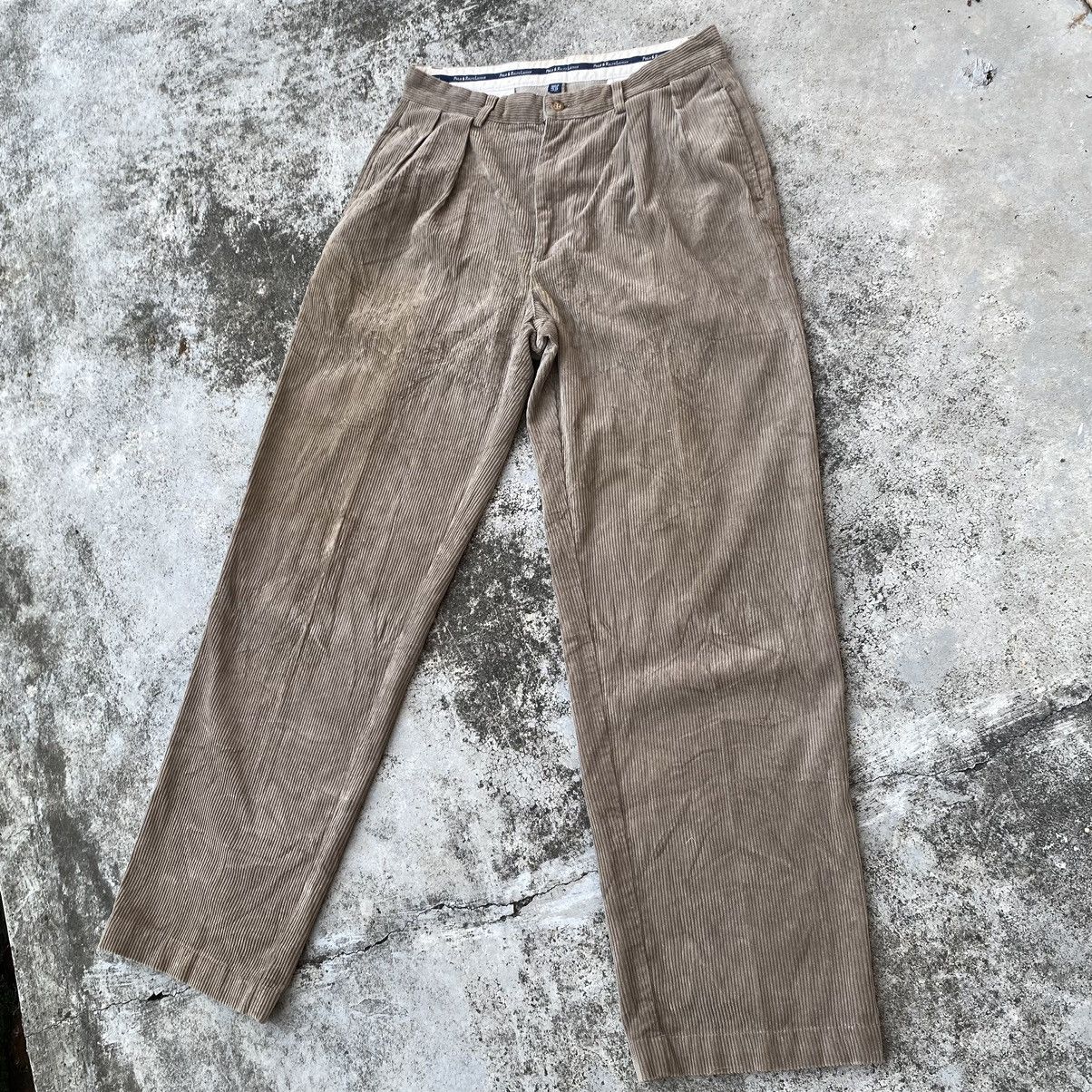 Polo Ralph Lauren Steals🔥 31x31.5 Vintage Polo Raplh Lauren Corduroy Pants Size US 31 - 4 Thumbnail