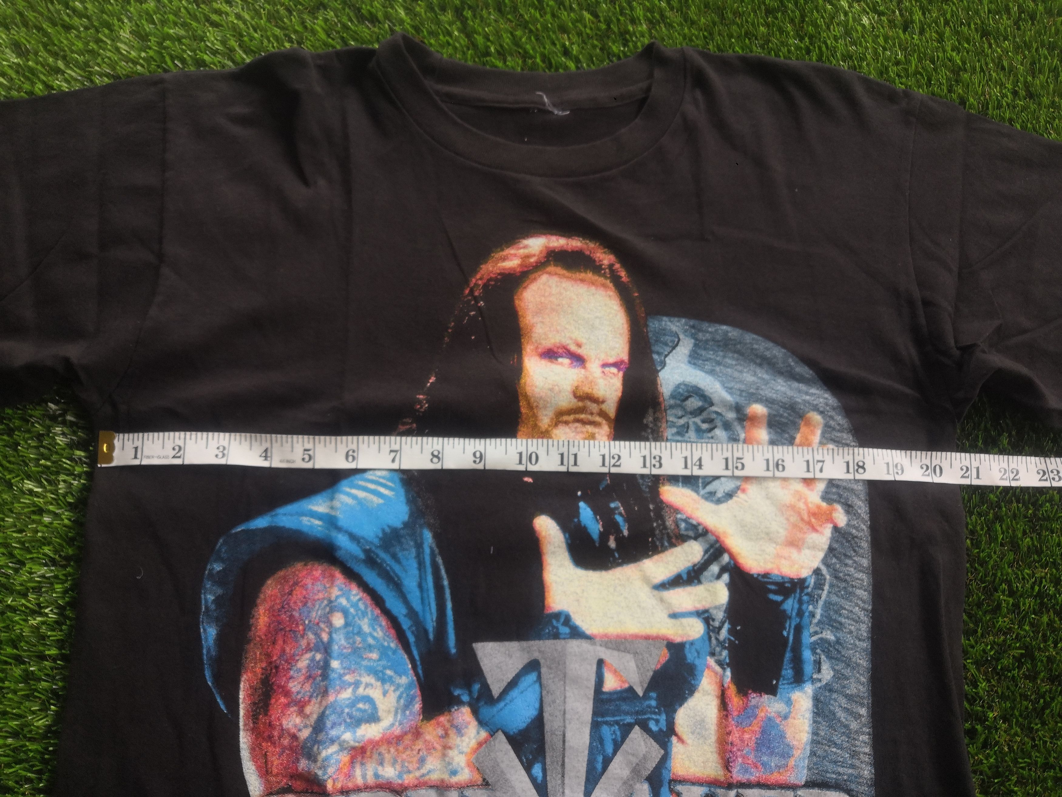 Vintage VINTAGE UNDERTAKER BURIED ALIVE WRESTLING WWF TEE KANE ROCK Size US M / EU 48-50 / 2 - 6 Thumbnail