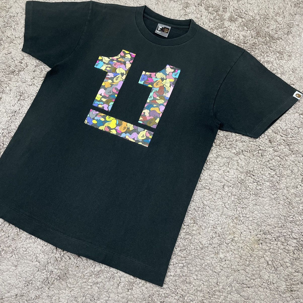 Bape Nowhere 11th Anniversary Multi Camo Tee Size US L / EU 52-54 / 3 - 4 Thumbnail