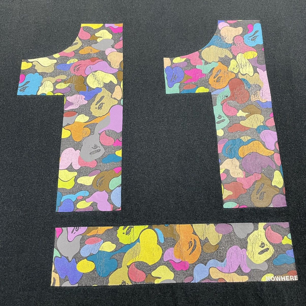 Bape Nowhere 11th Anniversary Multi Camo Tee Size US L / EU 52-54 / 3 - 6 Thumbnail