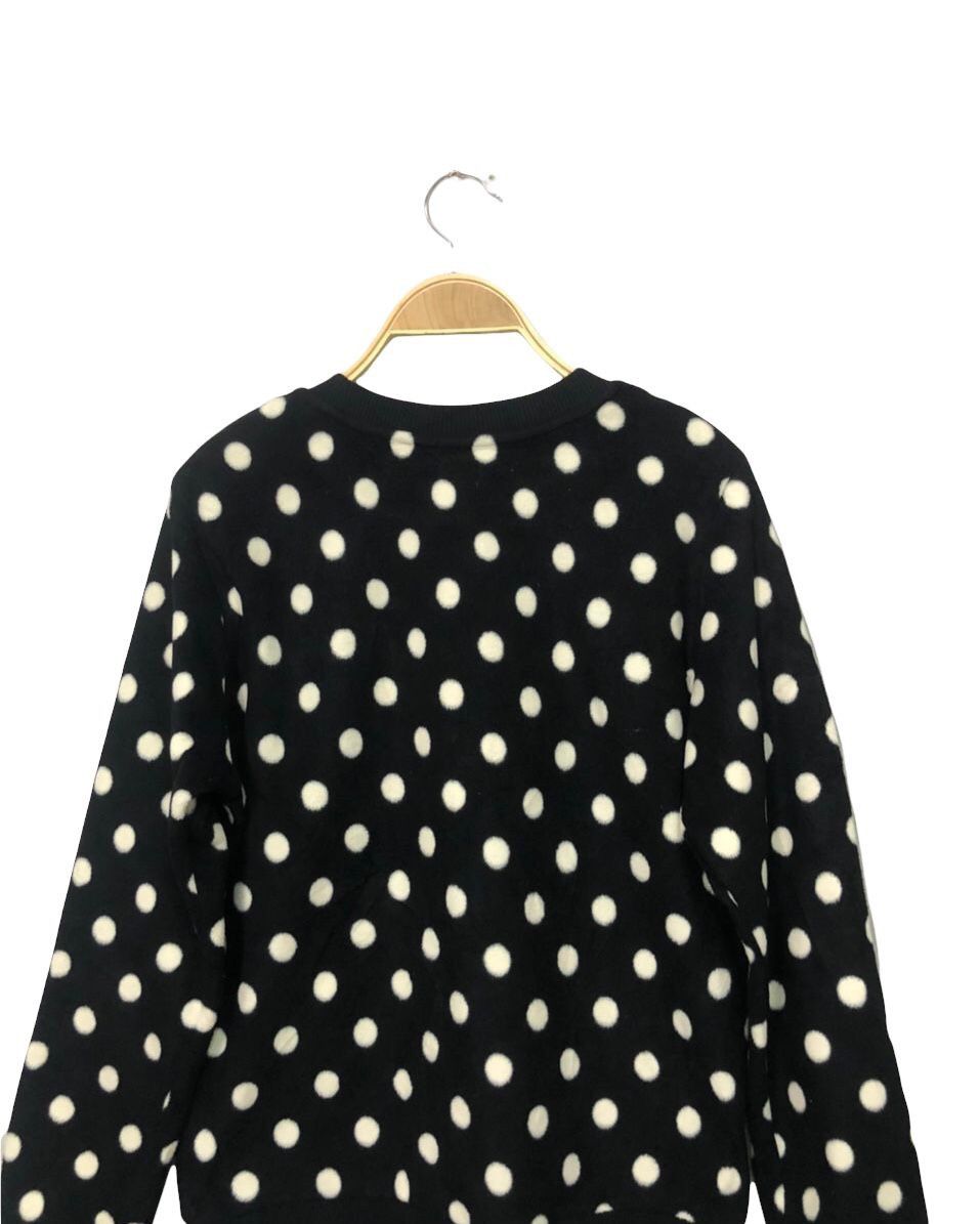 Japanese Brand Vintage Uniqlo Polka Dot Fleece Sweatshirt Size US S / EU 44-46 / 1 - 8 Thumbnail