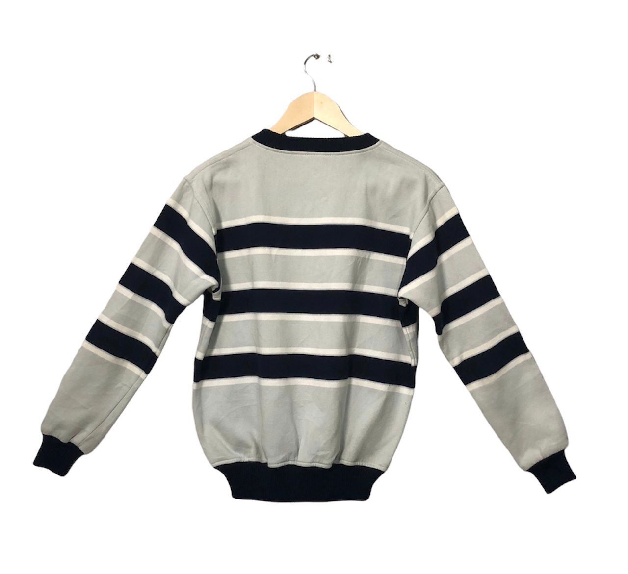 Japanese Brand Vintage Cosmic Striped Sweatshirt Size US M / EU 48-50 / 2 - 5 Thumbnail